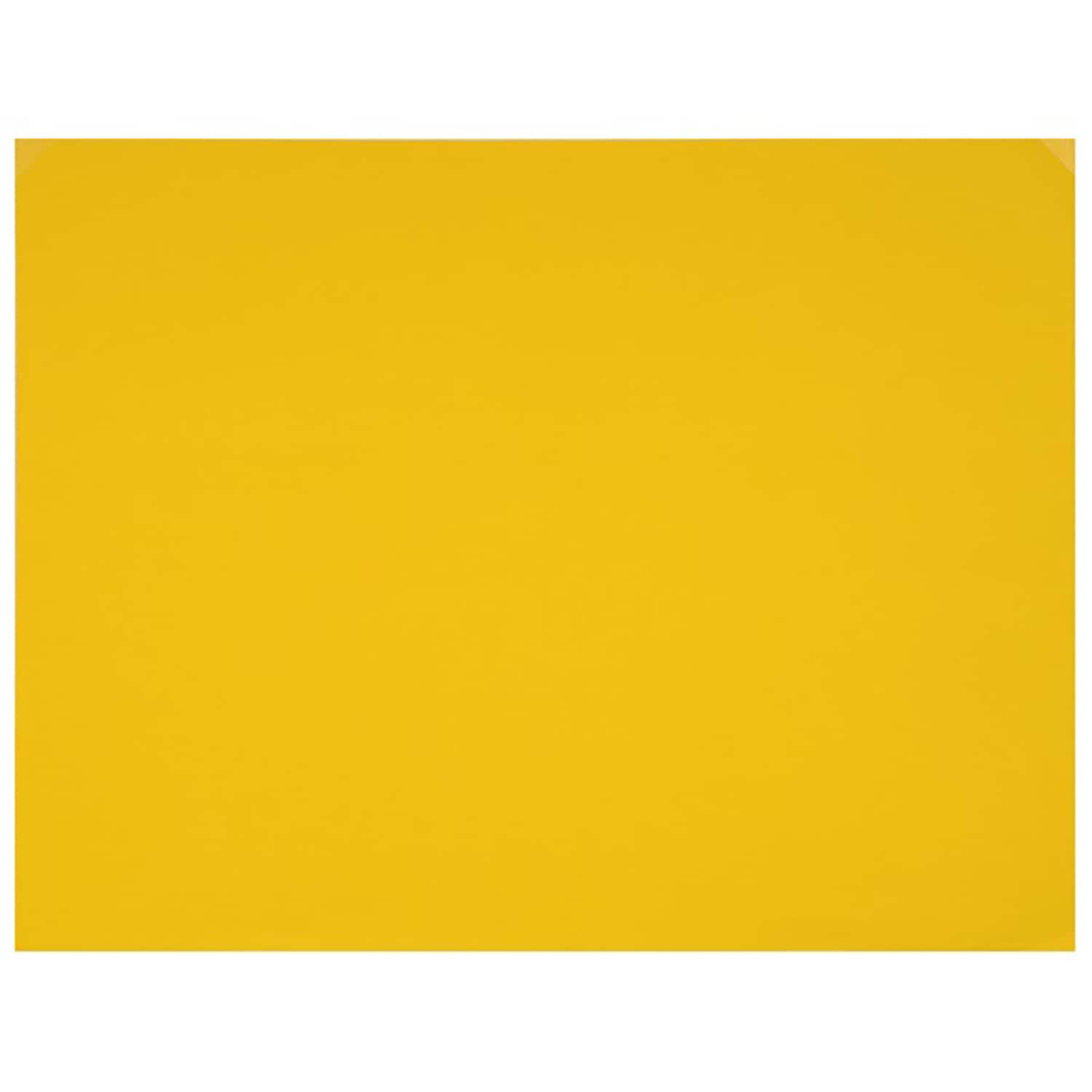 Yellow Poster Board, 22x28" (Pack of 75)