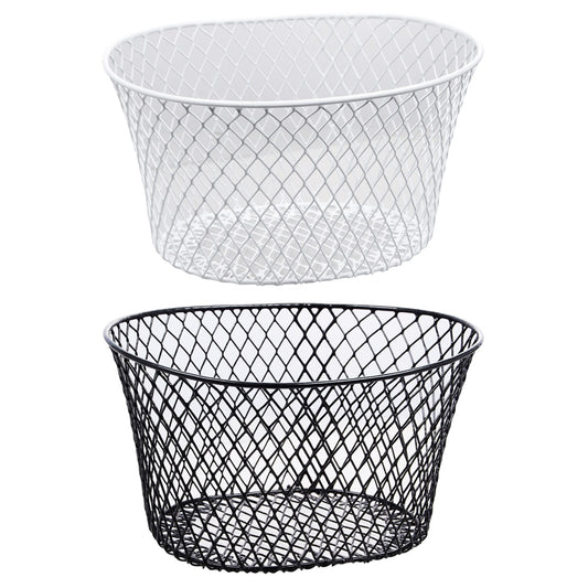 Essentials Oval Wire Baskets, 7.875x4.375-in. (Pack of 36)