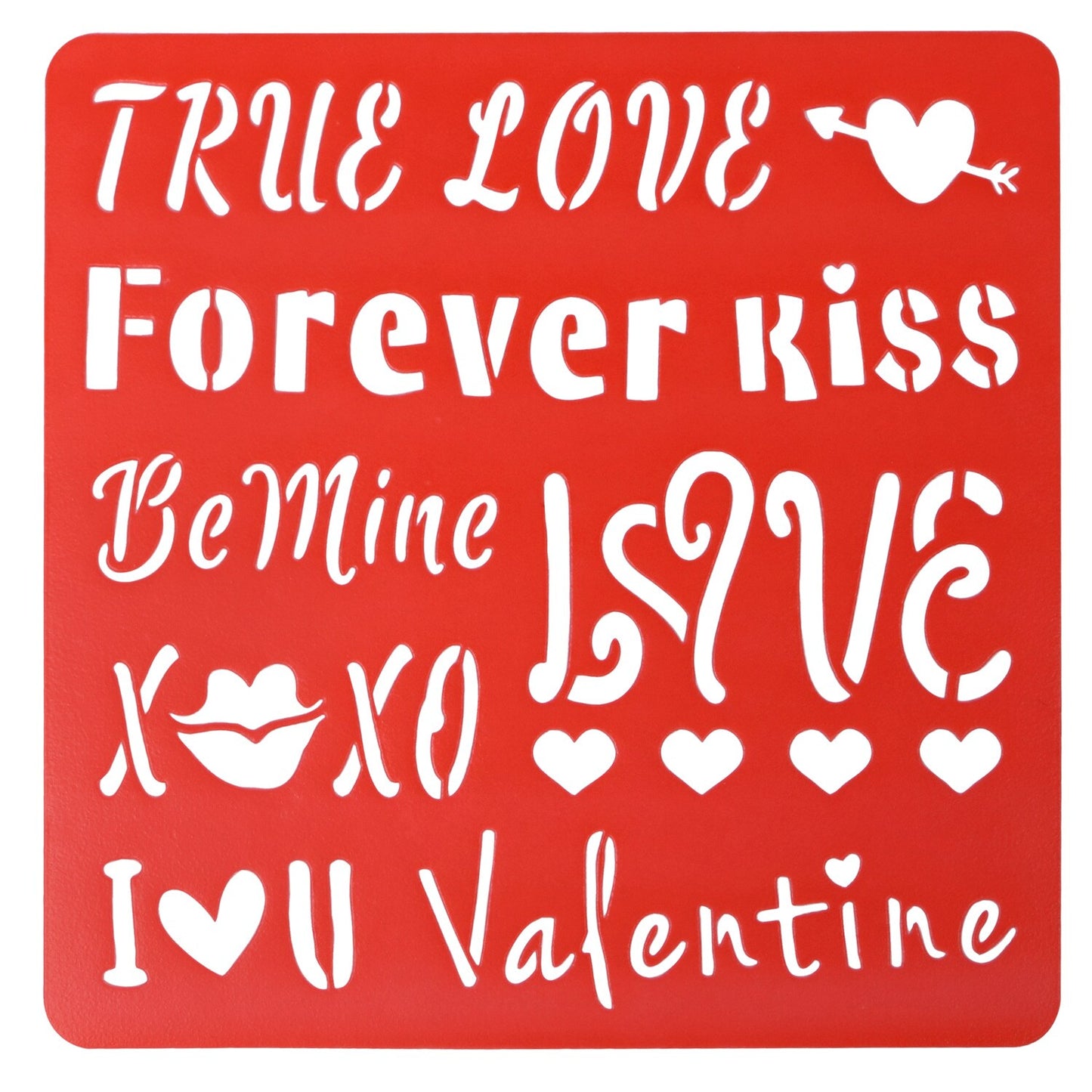 Crafter's Square Flexible Word Stencils, 6.125x6 in. (Pack of 32)