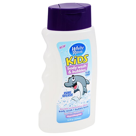 White Rain Kids Body Wash & Bubbles, 12 oz. Bottles (Pack of 6)