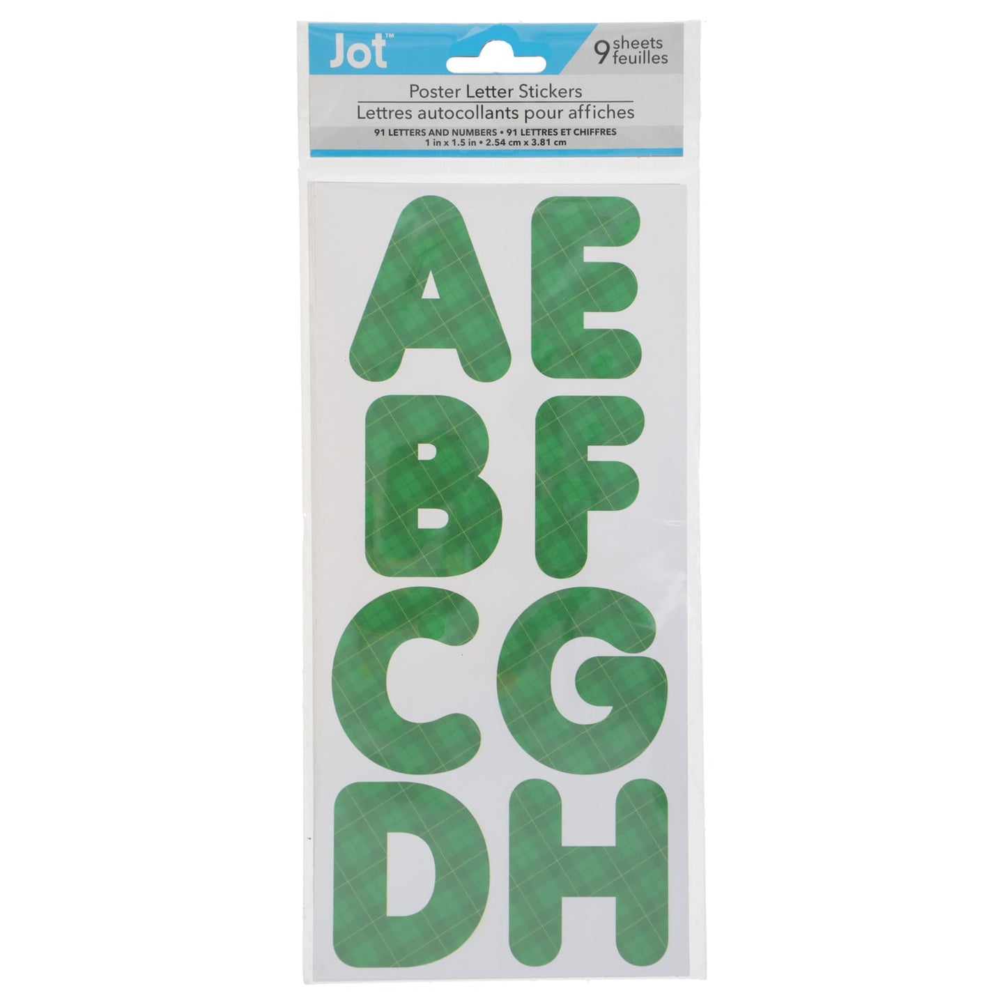 Jot Poster Letter Stickers (Pack of 36)