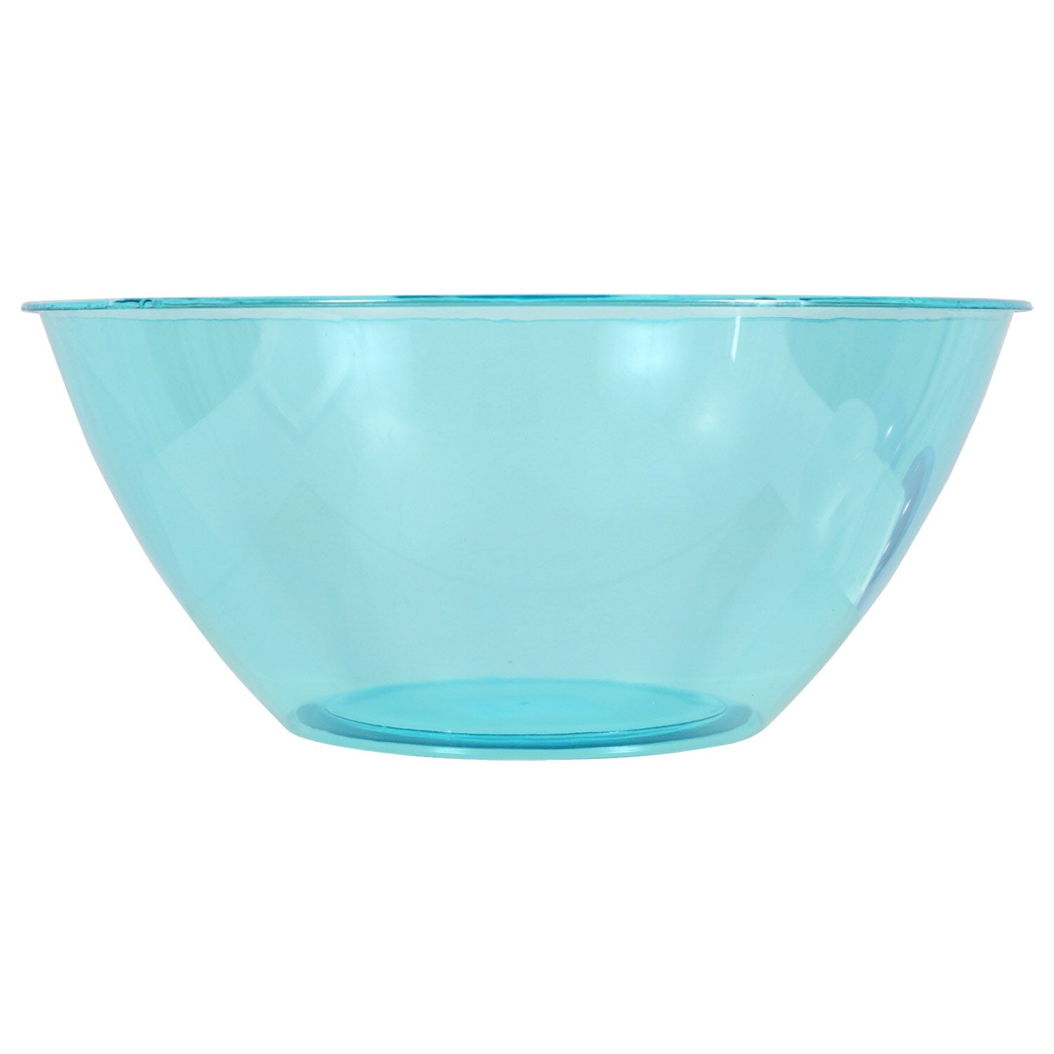 Light Blue Plastic Bowls, 7x11.25-in. (Pack of 24)