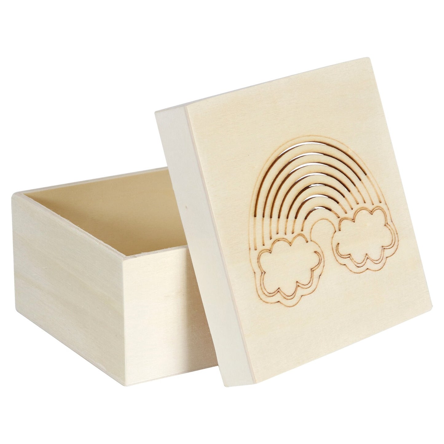 Crafter's Square Wooden Decor Boxes with Lids, 4.25x2.25 in. (Pack of 24)