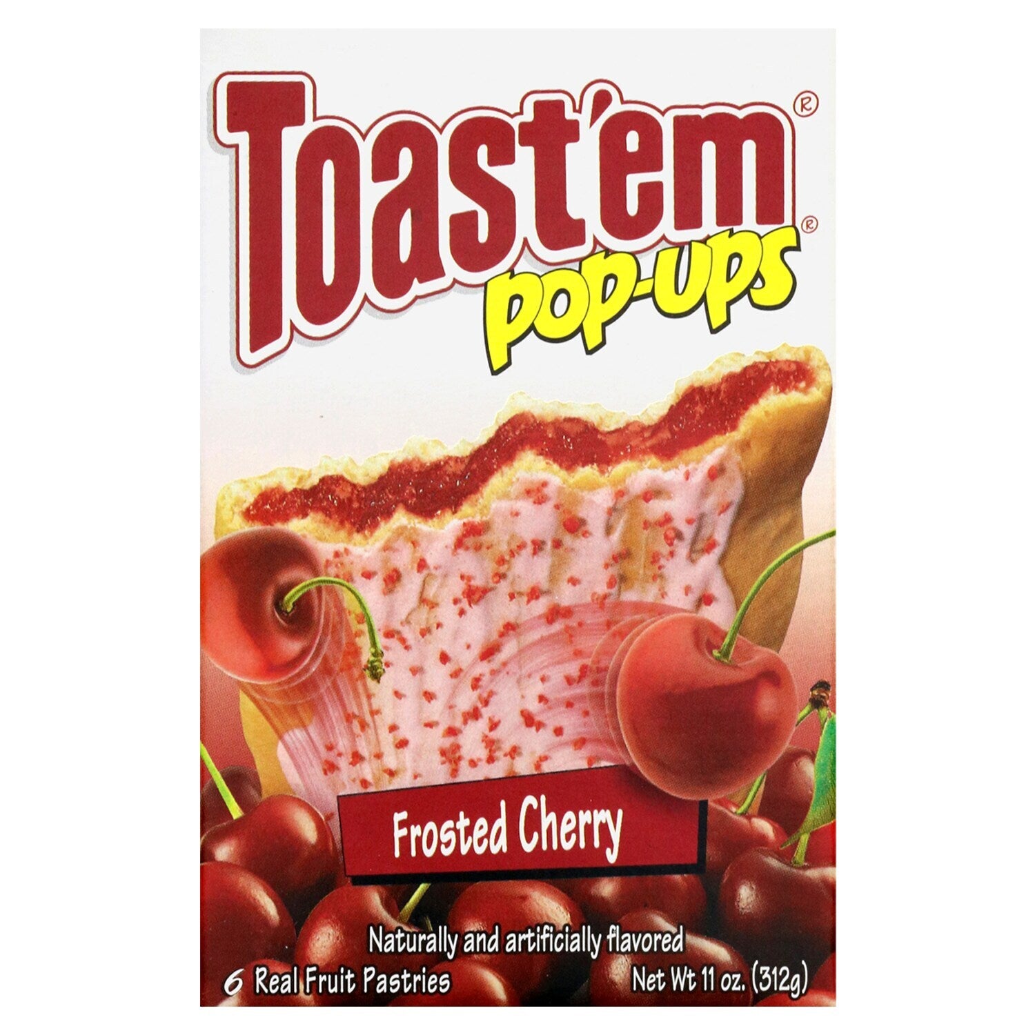 Frosted Cherry Toast'em Pop-Ups, 6-ct. Boxes (Pack of 12)