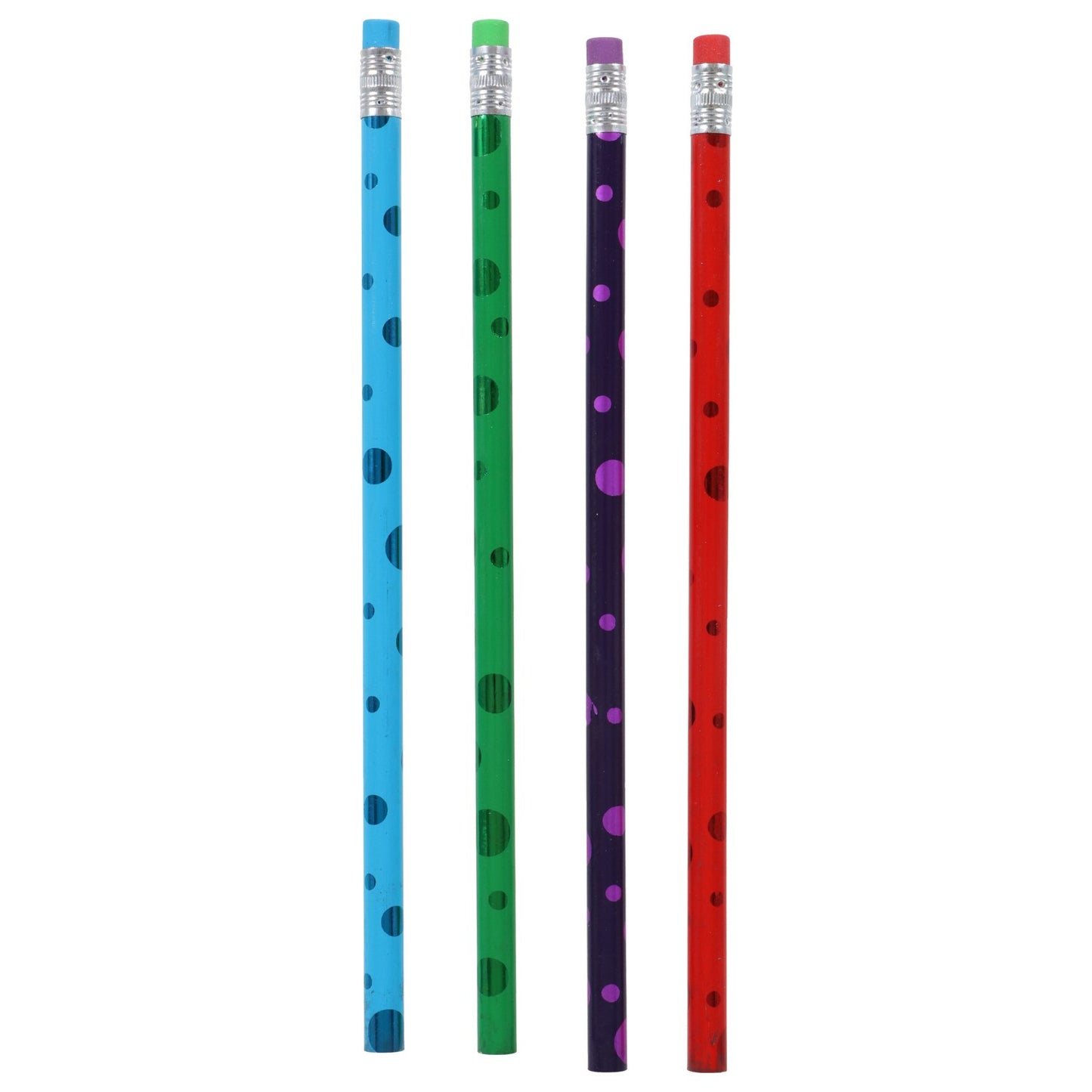 Jot Foil Polka Dot Pencils, 12-ct. Packs (Pack of 36)