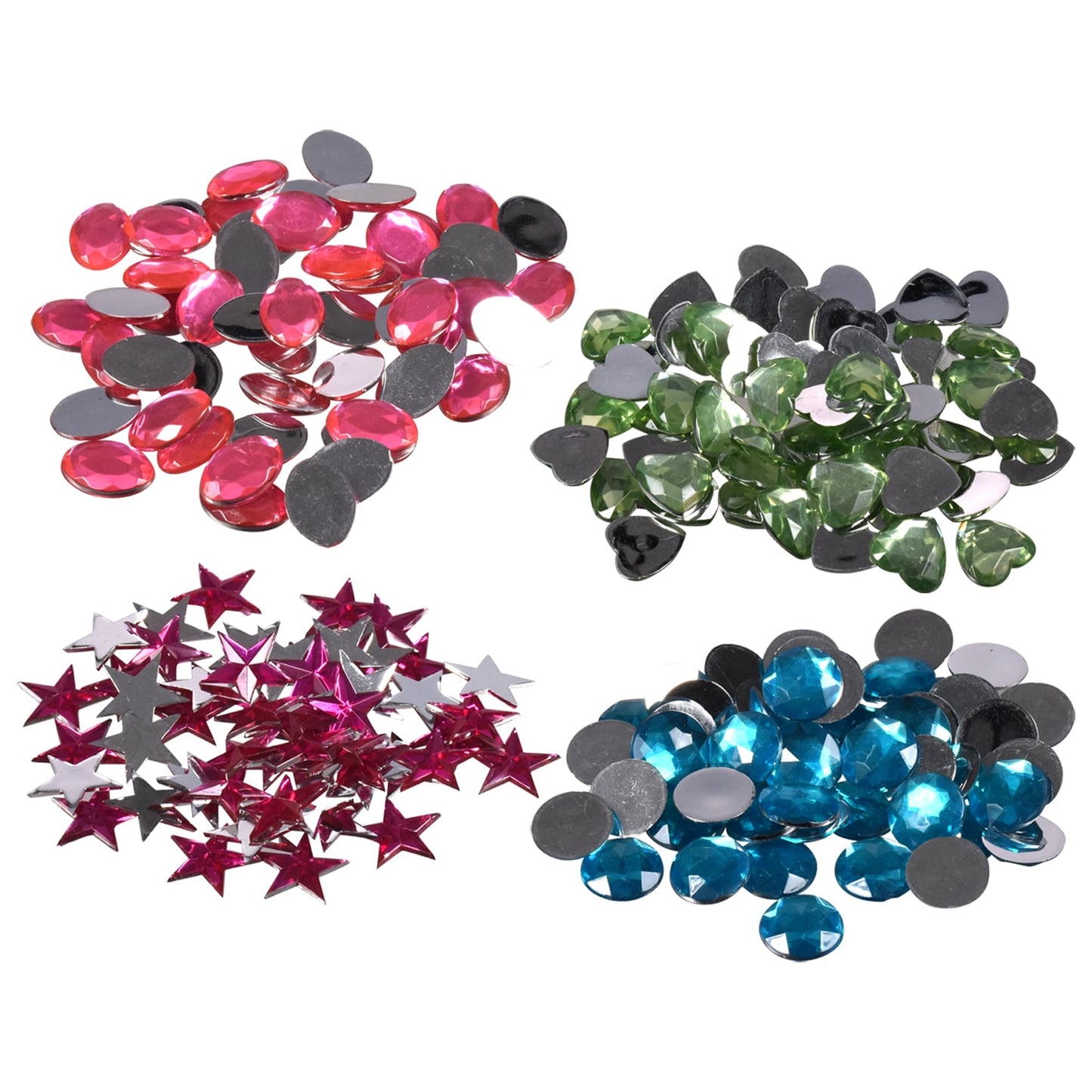 Crafter's Square Acrylic Crafting Jewels & Gems, 55-ct. Packs (Pack of 36)