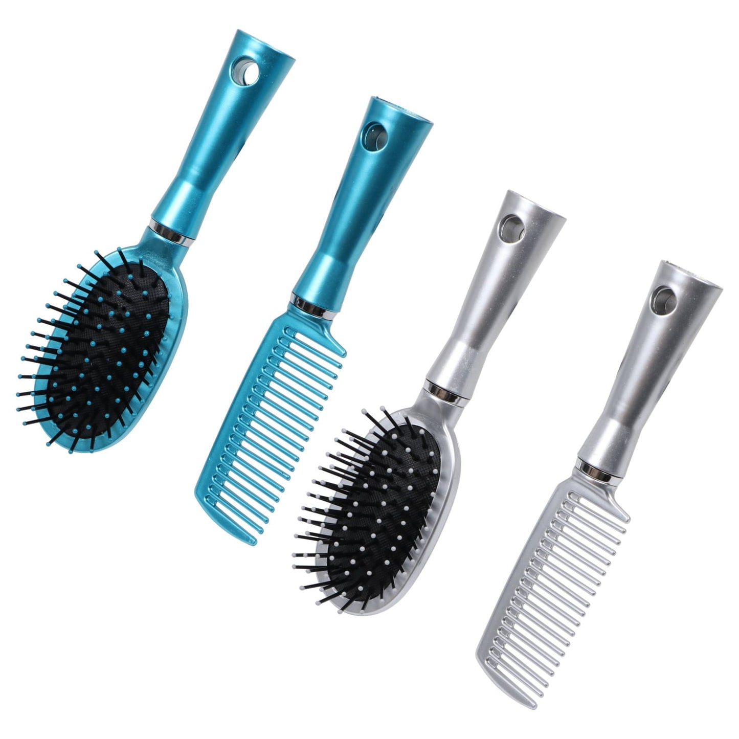 Plastic Hairbrush & Comb Sets, 2-ct. Packs (Pack of 18)