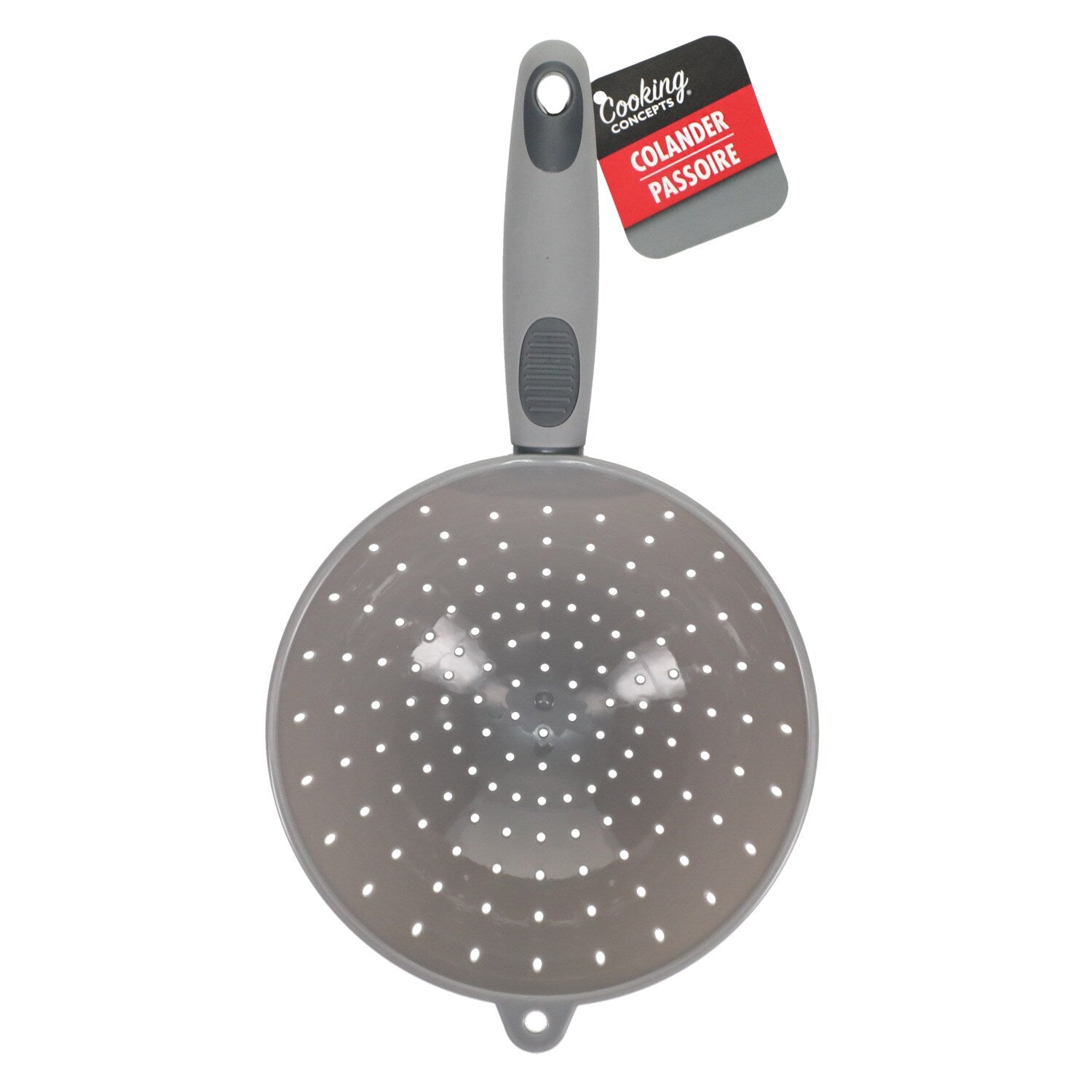 Cooking Concepts Plastic Colanders with Soft Handles, 12.75-in. (Pack of 24)