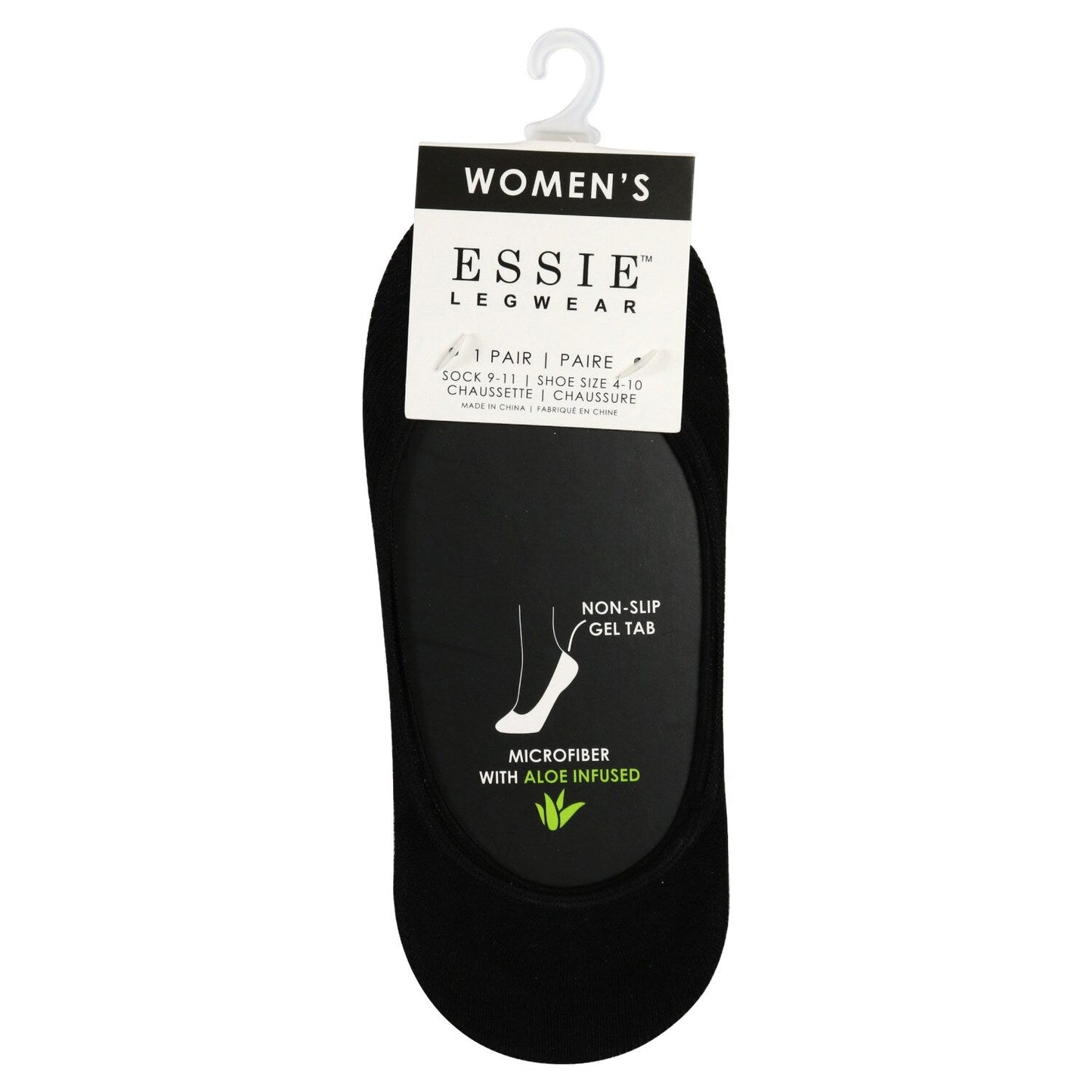 Legwear Sock Liners with Infused Aloe Sizes 4-10 Pack 24