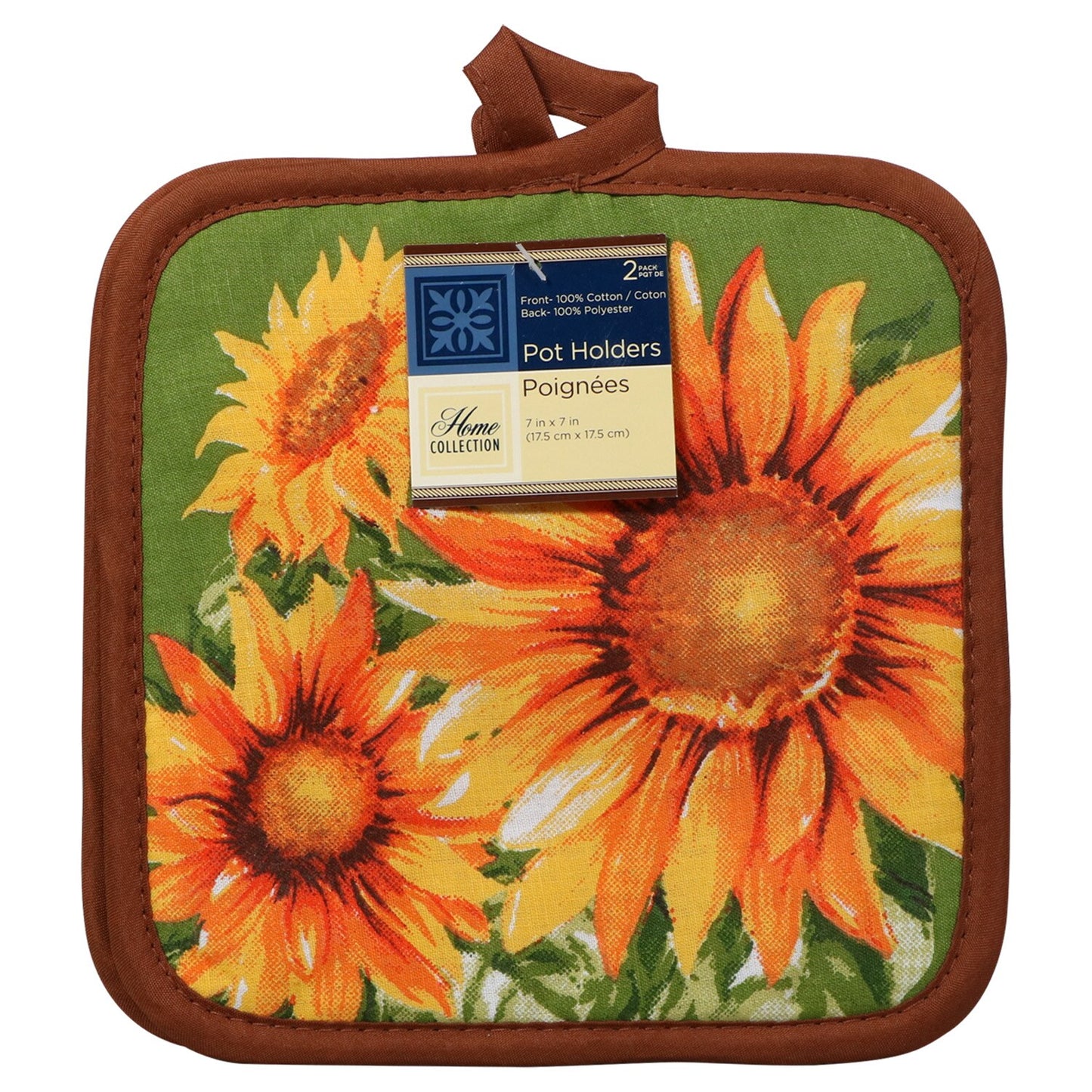 Sunflower-Printed Kitchen Linen Collections (Pack of 36)