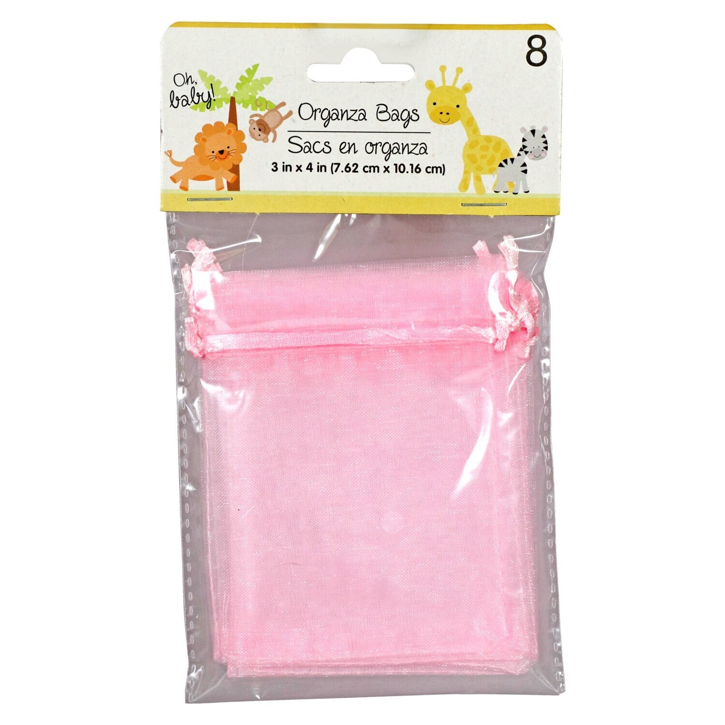 Baby Shower Organza Drawstring Bags, 6-ct. Packs (Pack of 24)