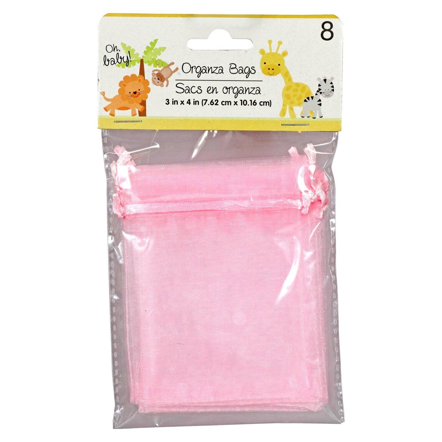 Baby Shower Organza Drawstring Bags, 6-ct. Packs (Pack of 24)