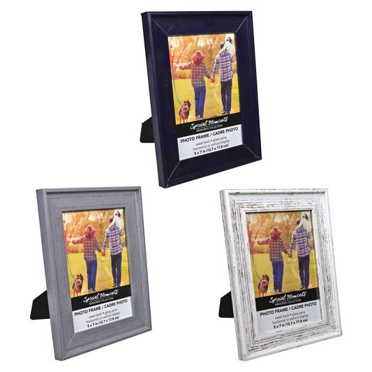 Special Distressed Photo Frames, 5x7 in. (Pack of 24)