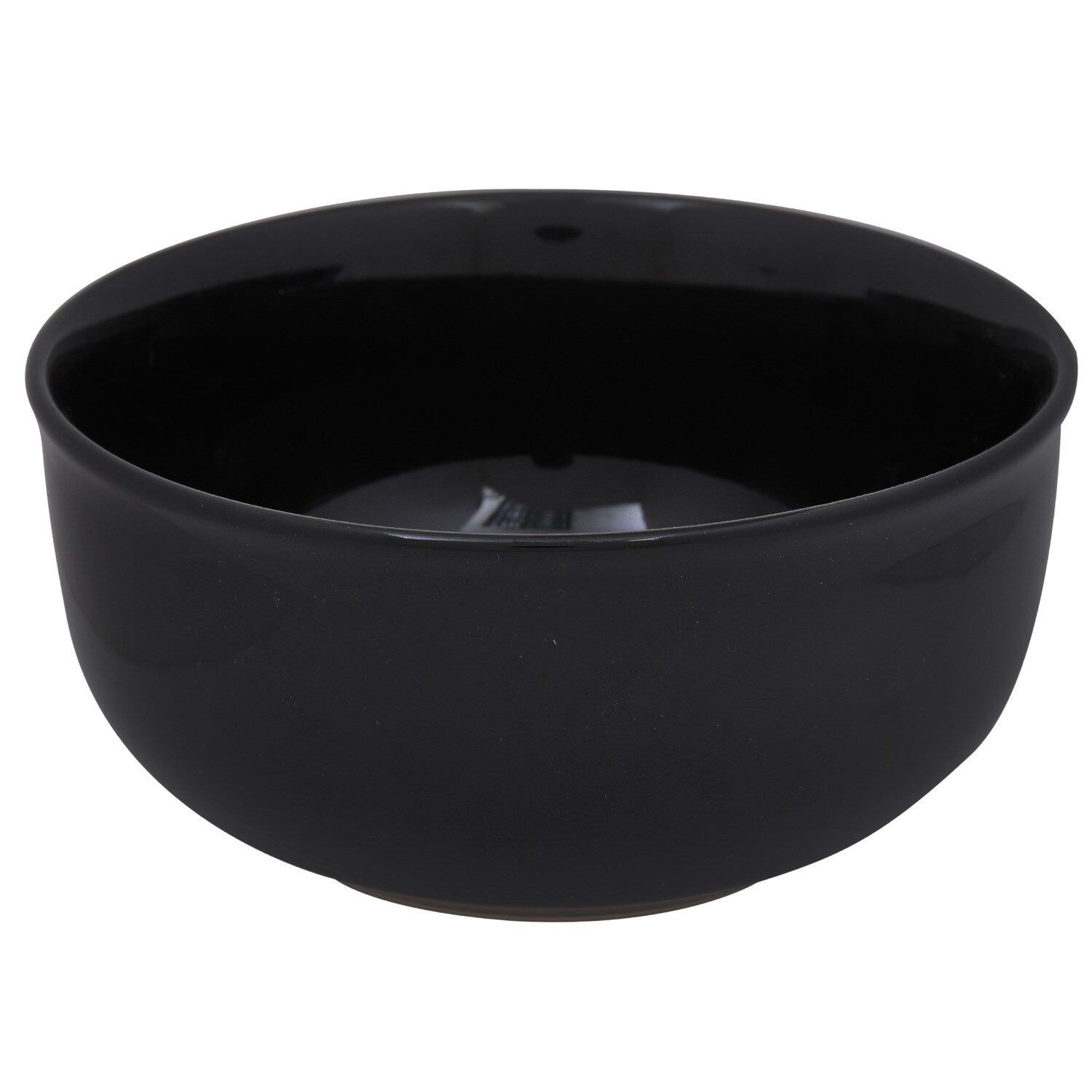 Royal Norfolk Classic Black Stoneware Bowls, 6 in. (Pack of 4)