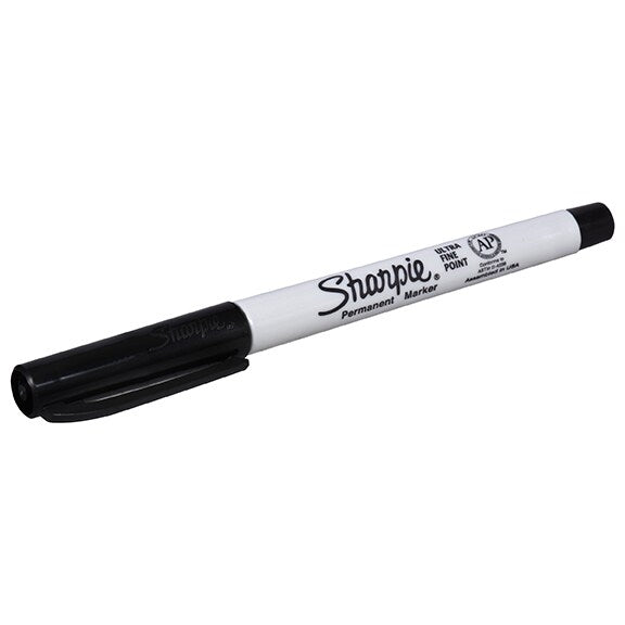Sharpie Black Ultra Fine Tip Permanent Markers (Pack of 48)