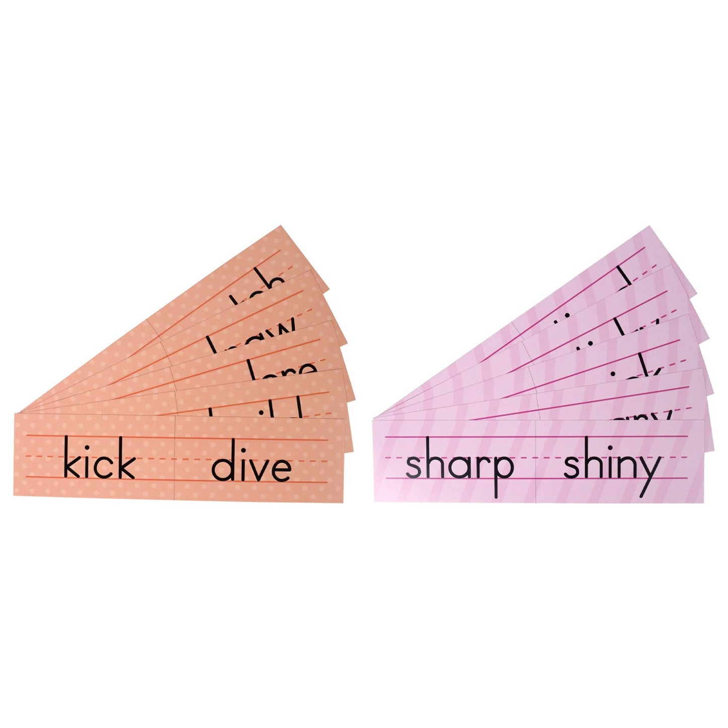 Teaching Tree Classroom Labels & Sight Word Strips, 10x2.5 in. (Pack of 24)