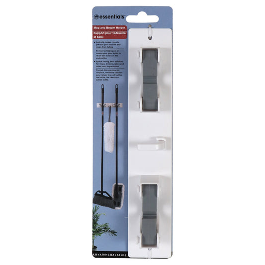 Essentials Anti Slip Mop and Broom Holders (Pack of 36)