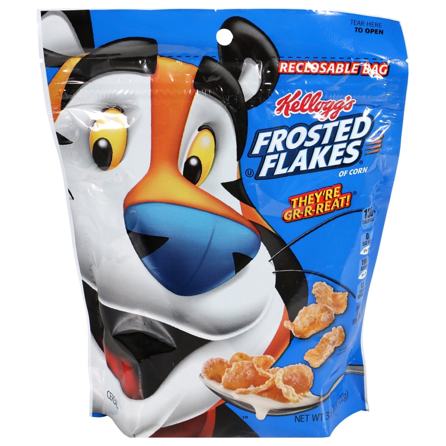 Kellogg's Frosted Flakes Cereal, 3.6-oz. (Pack of 6)