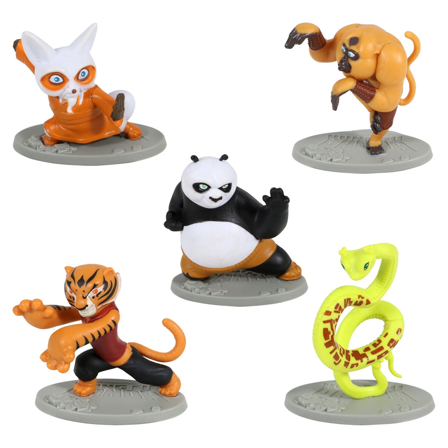 Mattel Kung Fu Panda Micro Collection, 2.5-in. Characters (Pack of 24)