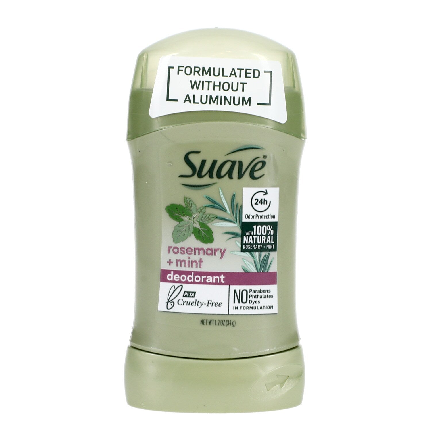 Suave Rosemary + Mint Deodorant, 1.2-oz. (Pack of 12)