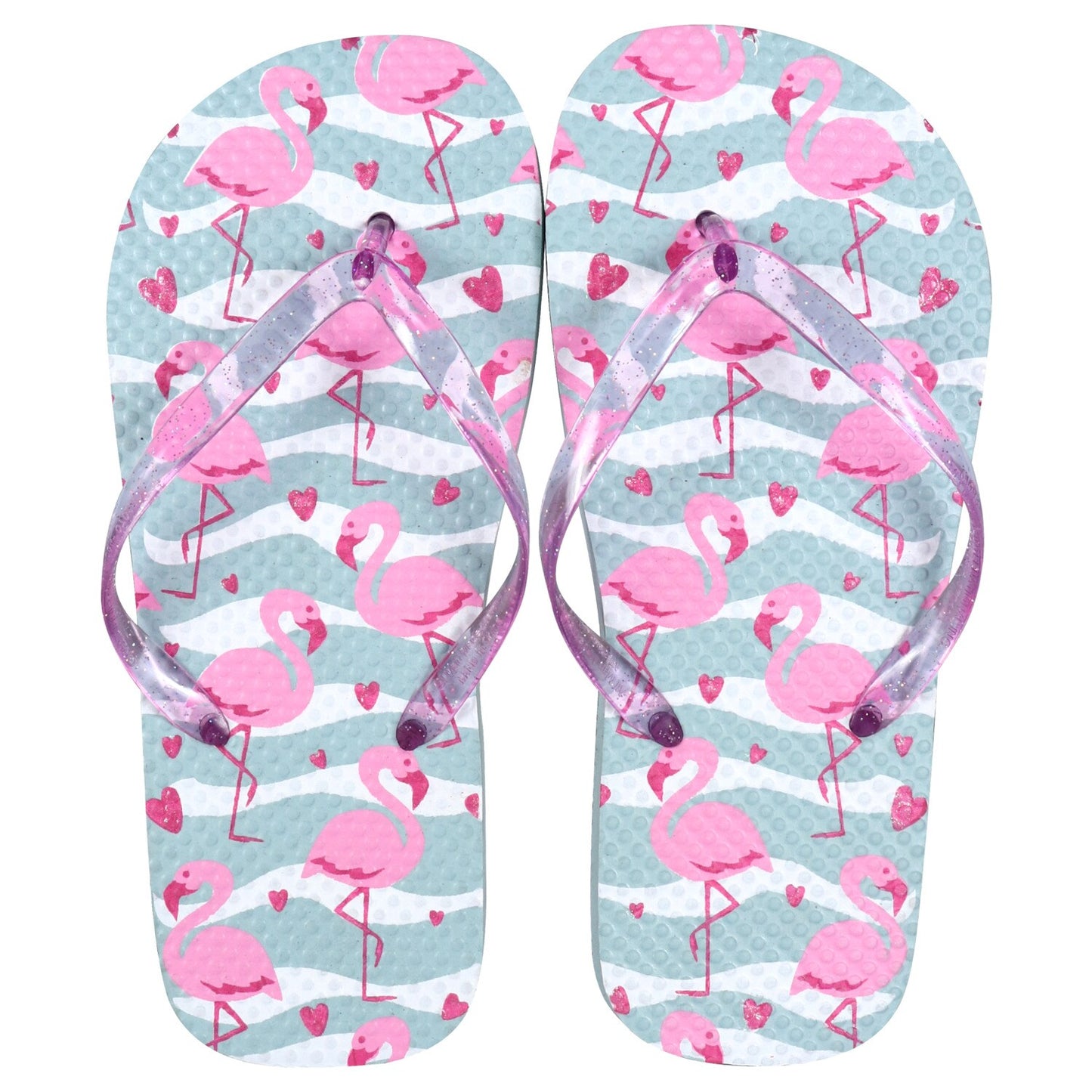 Girls' Summertime Fashion Rubber Flip-Flops (Pack of 48)