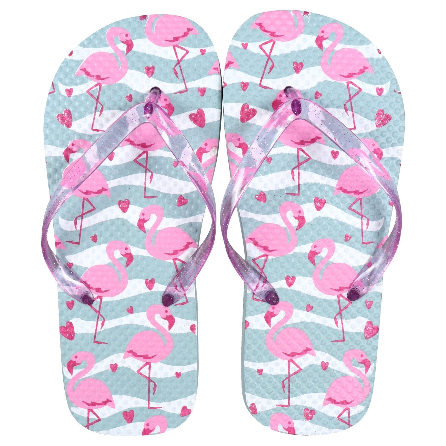 Girls' Summertime Fashion Rubber Flip-Flops (Pack of 48)