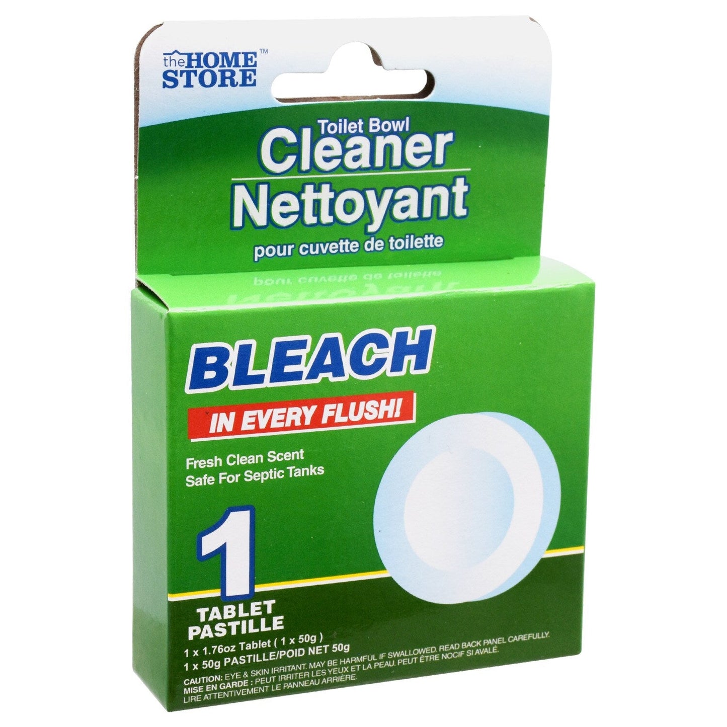 The Home Store Bleach Toilet Cleaner Tabs, 1.75 oz. Boxes (Pack of 30)