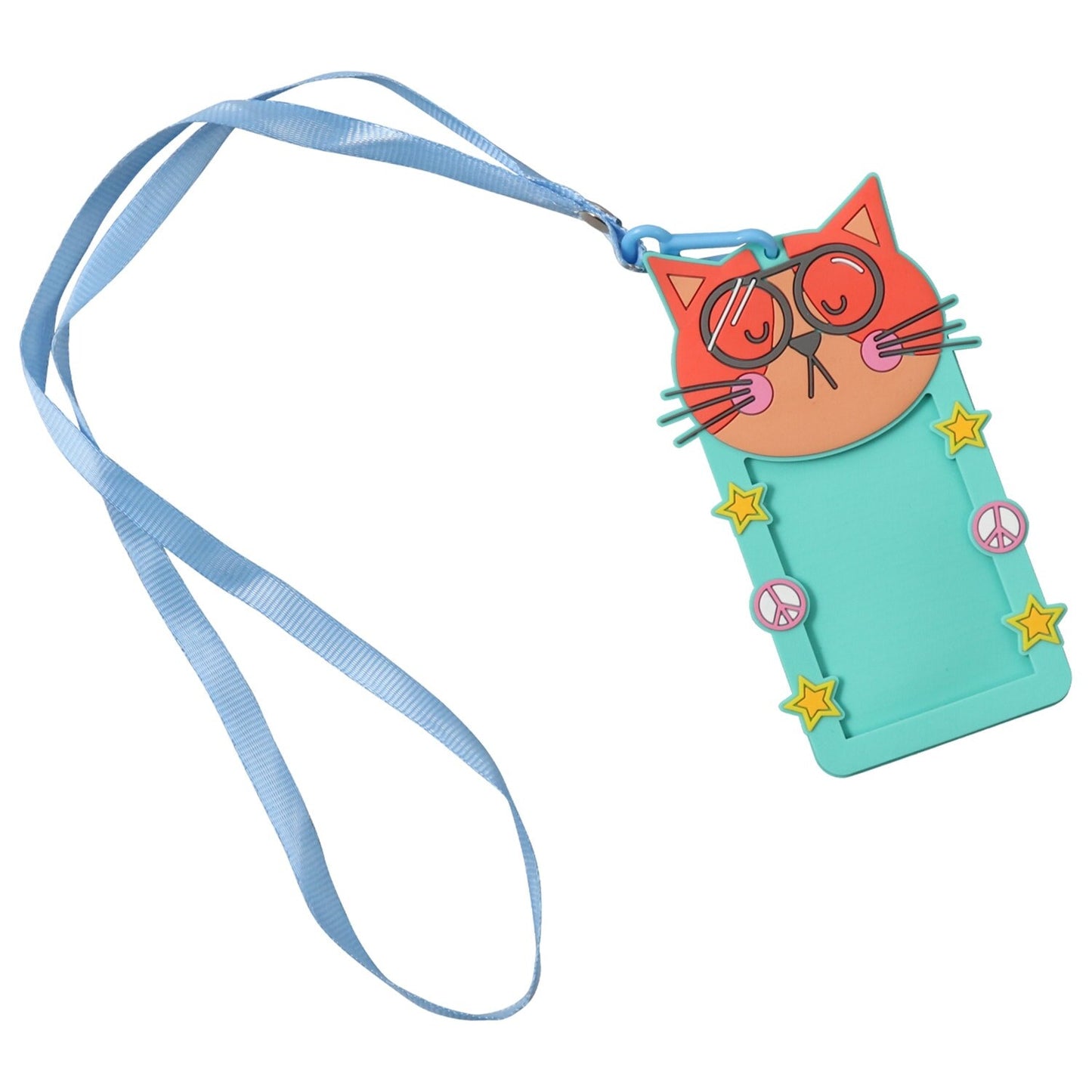 Animal Shaped Card Holders with Lanyards, 6.625x3.25-in. (Pack of 24)