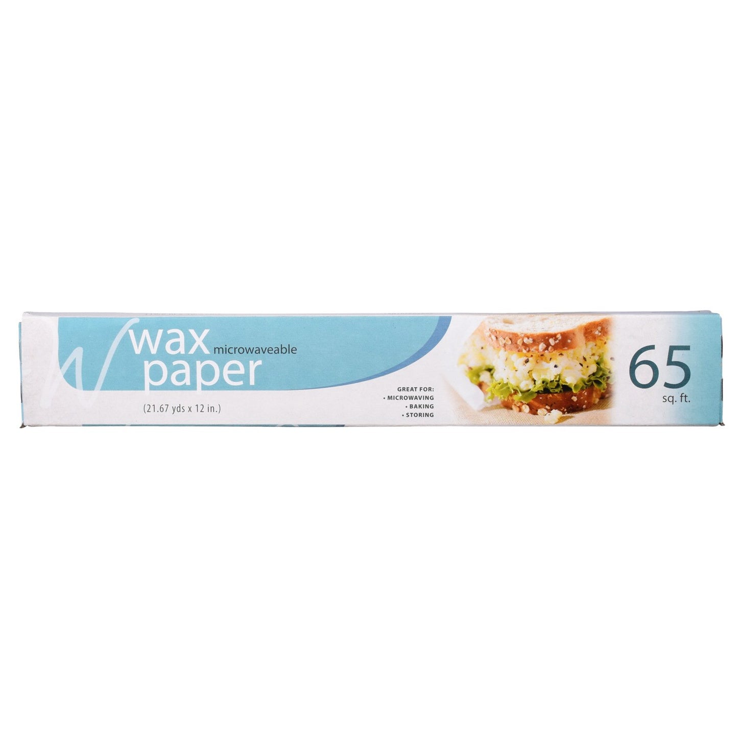 Wax Paper, 65 sq.ft. Rolls (Pack of 24)