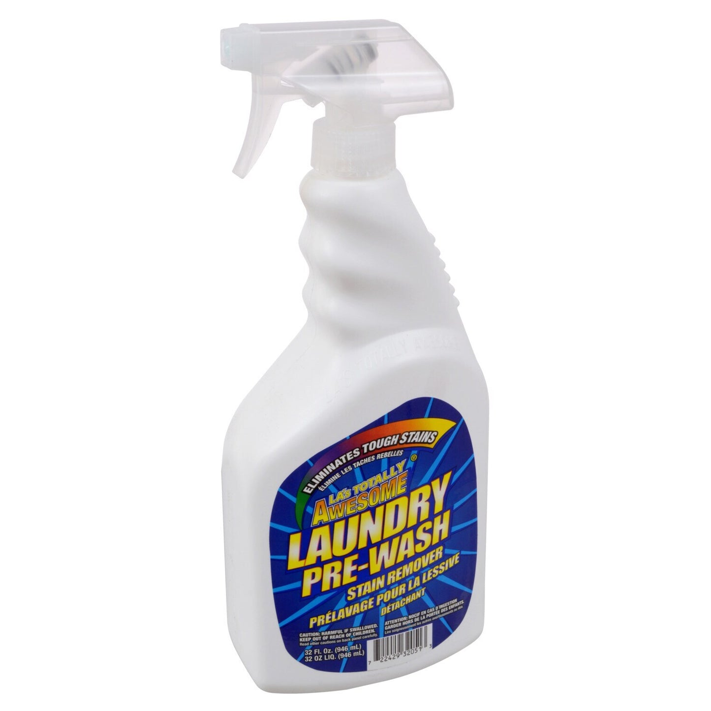 LA's Totally Awesome Laundry Pre-Wash Stain Remover, 32 oz. (Pack of 12)