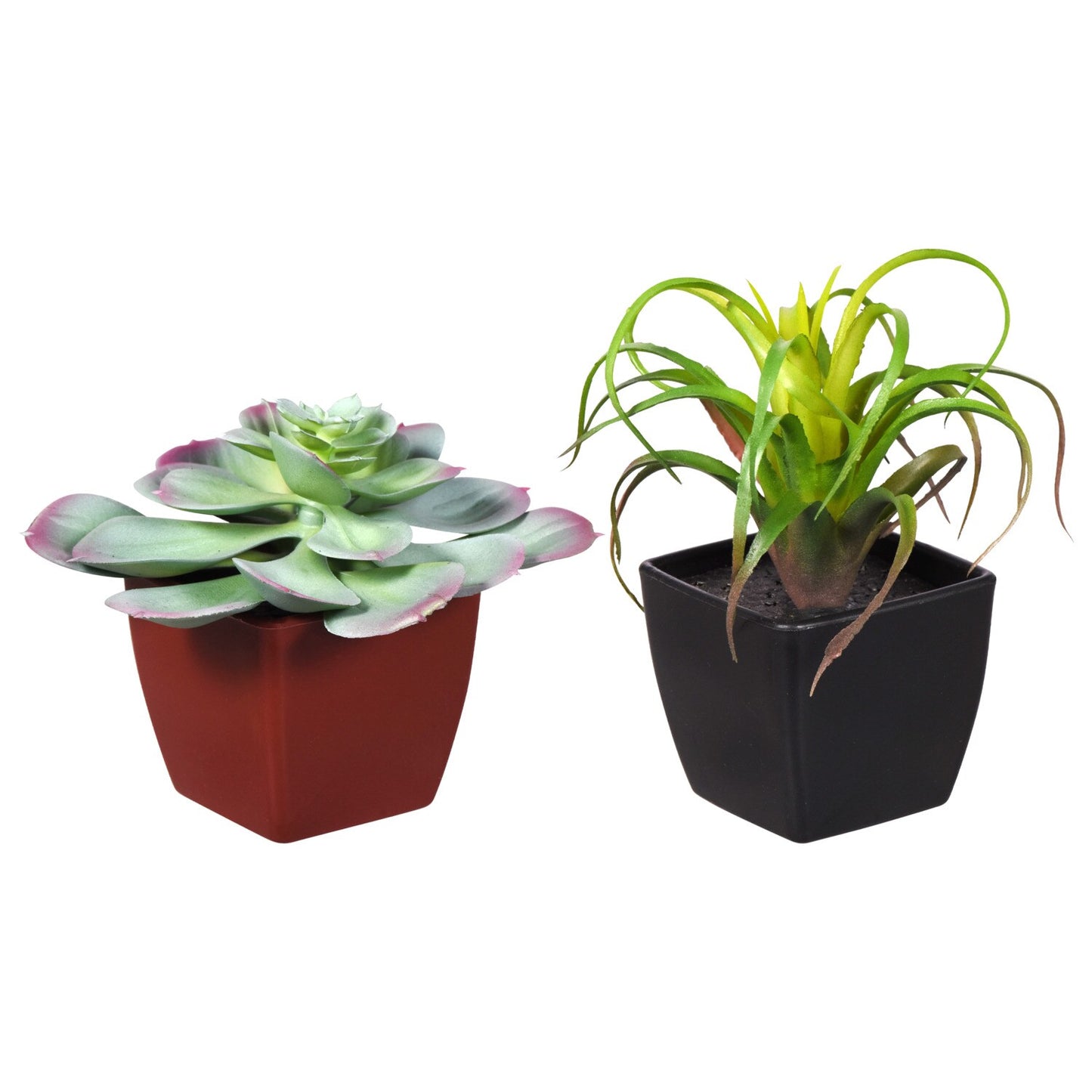 Artificial Potted Succulents, 3x3.25 in. (Pack of 24)