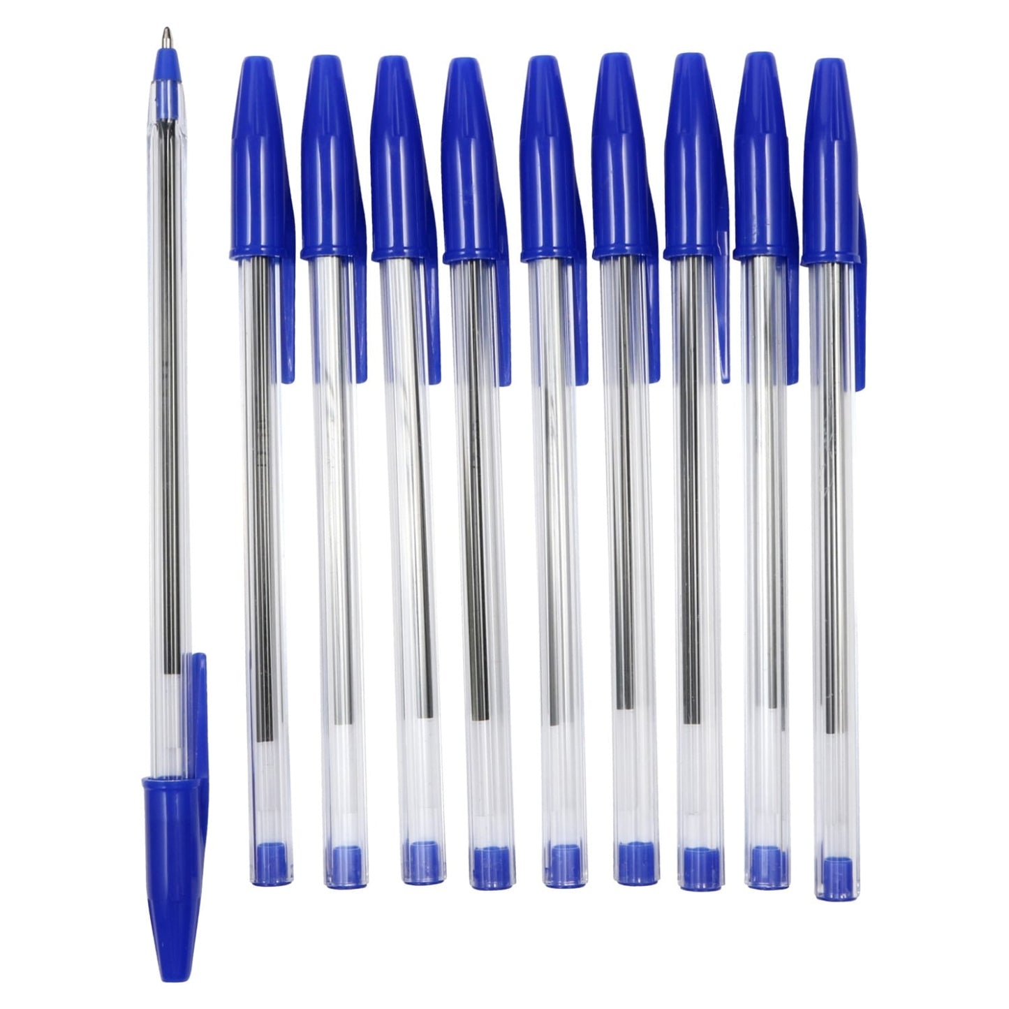 Jot Clear Ballpoint Pens with Blue Ink, 10-ct. Packs (Pack of 36)