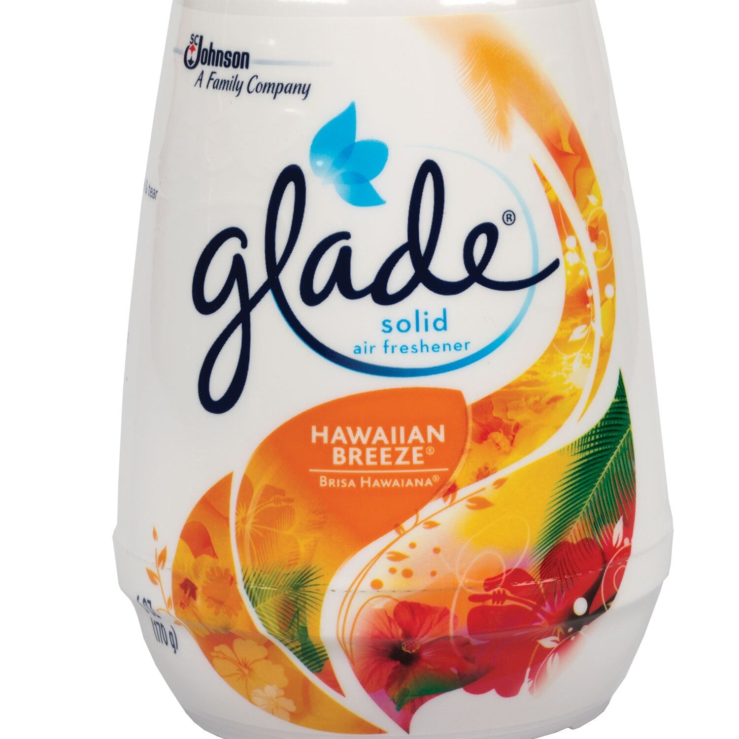 Glade Hawaiian Breeze Solid Air Fresheners, 6 oz. (Pack of 12)