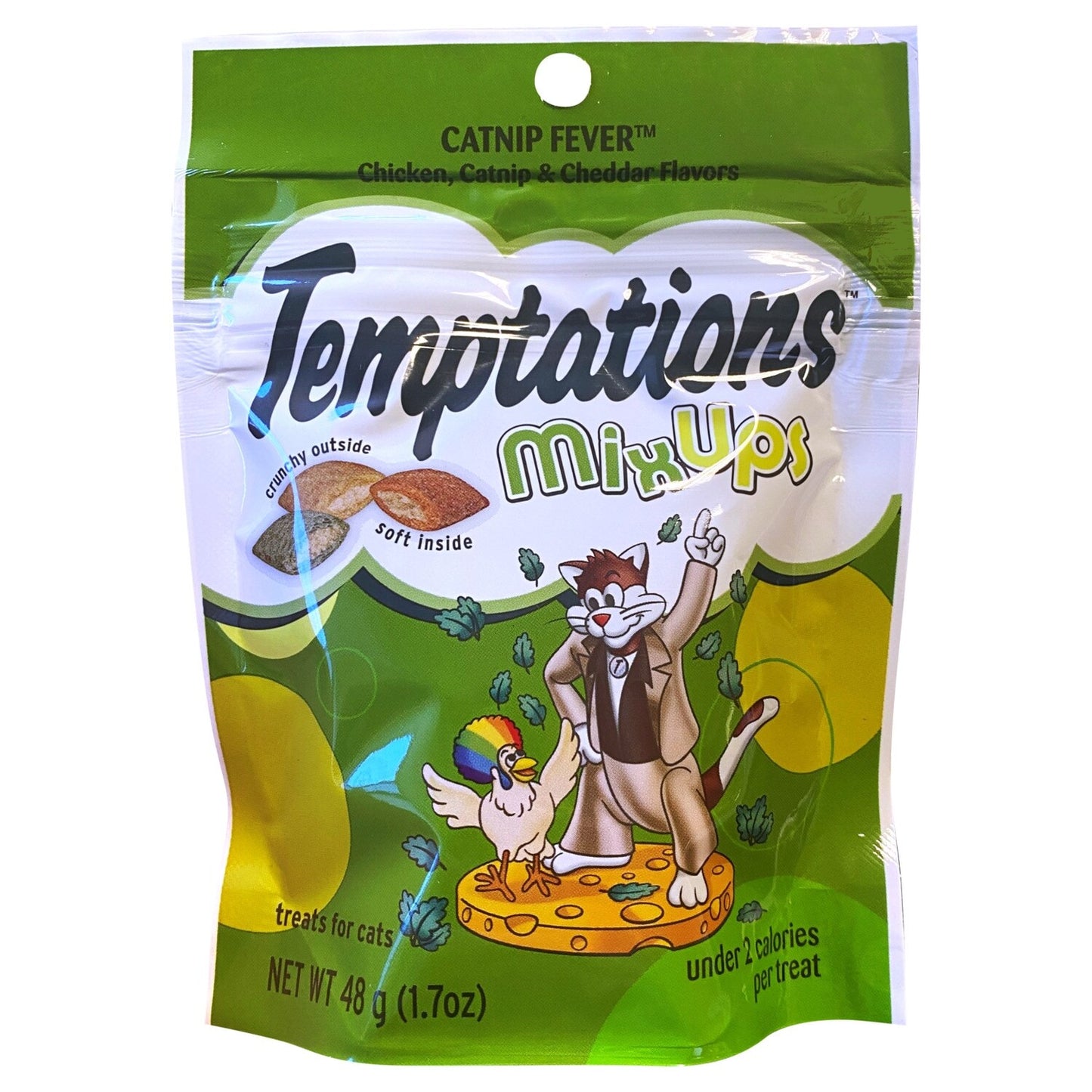 Catnip Fever Temptations Mixed Up Cat Treats, 1.7-oz. (Pack of 12)