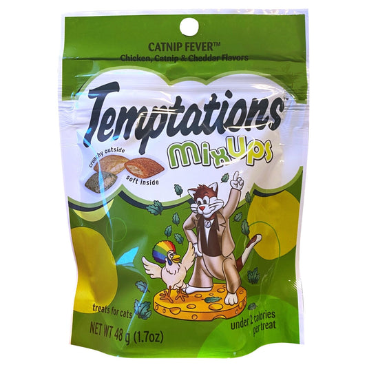 Catnip Fever Temptations Mixed Up Cat Treats, 1.7-oz. (Pack of 12)