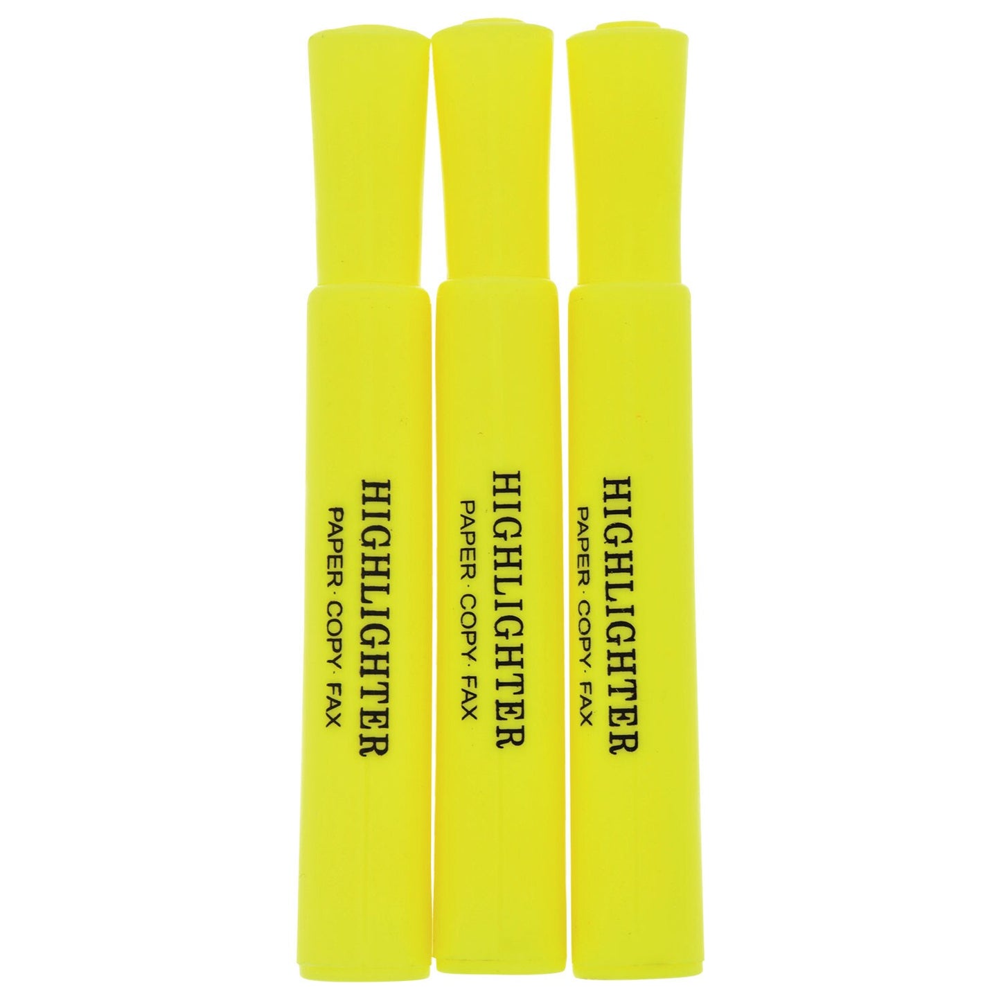Jot Yellow Chisel-Point Highlighters, 3-ct. Packs (Pack of 30)