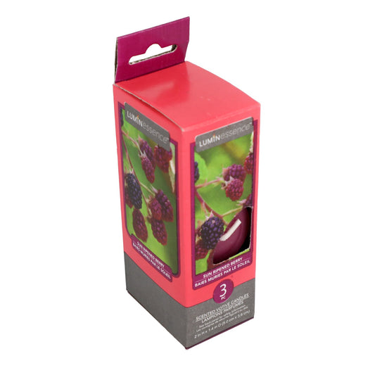 Luminessence Sun Ripened Berry Votives, 4-ct. Packs (Pack of 24)