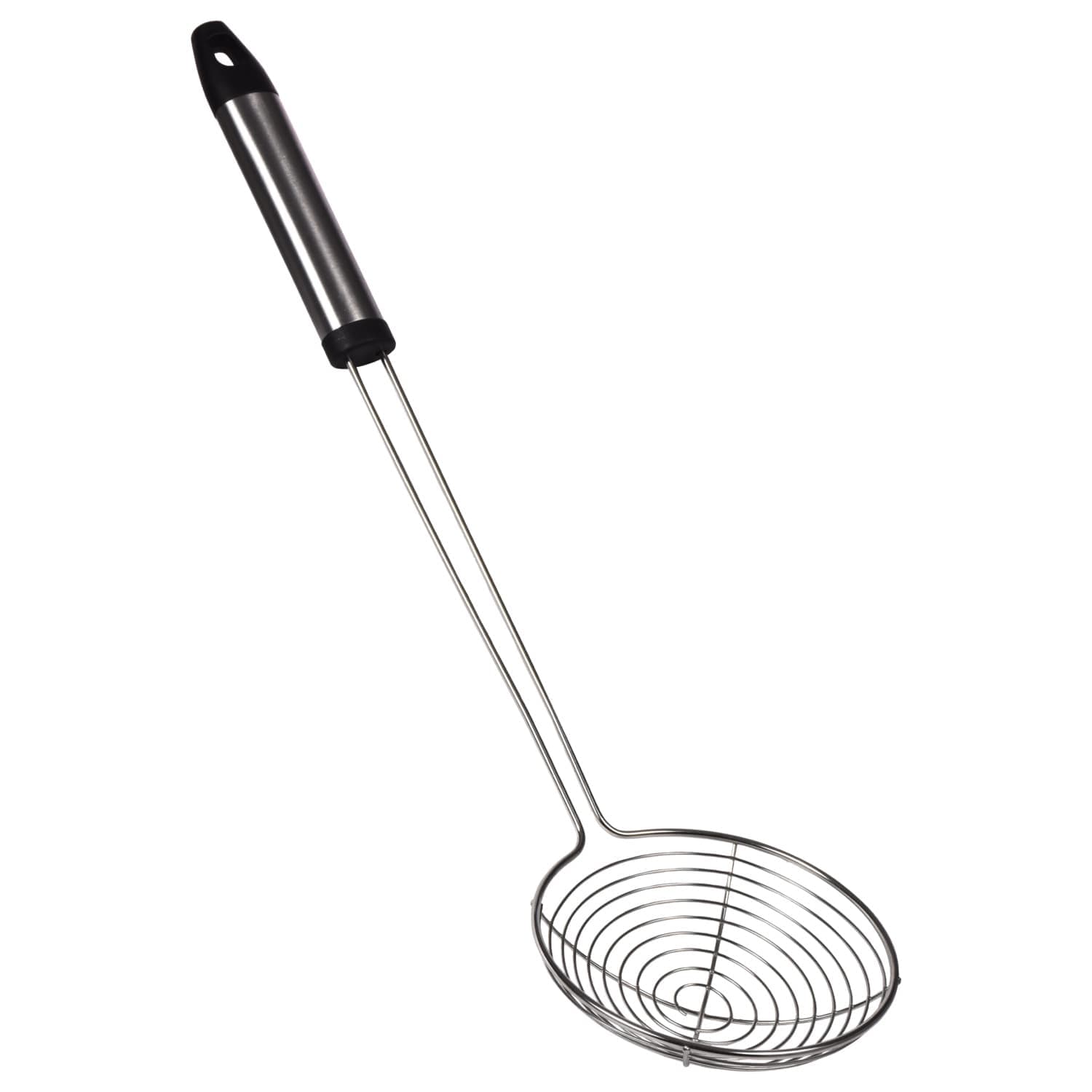 Cooking Concepts Stainless-Steel Wire Skimmers, 15x1.5x4 in. (Pack of 24)