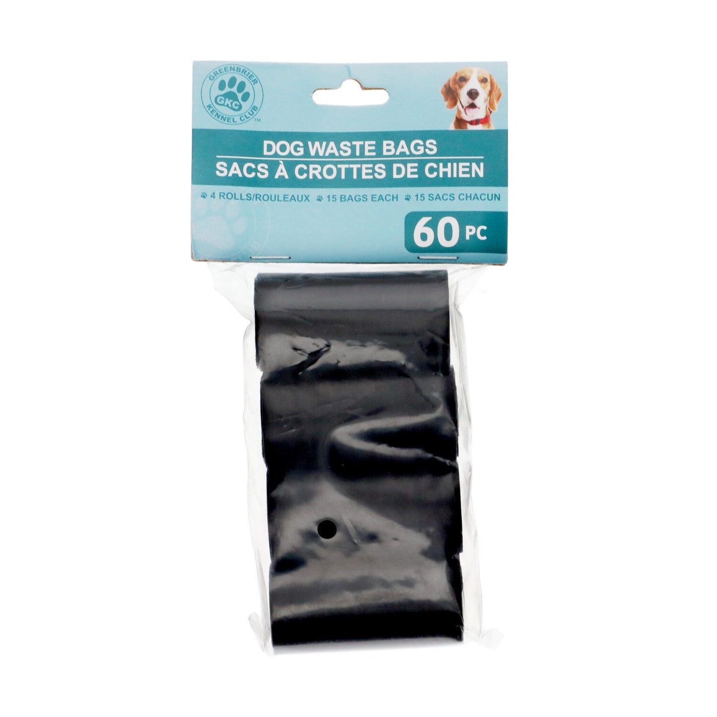 Greenbrier Kennel Club Dog Waste Bags, 60-ct. Packs (Pack of 24)