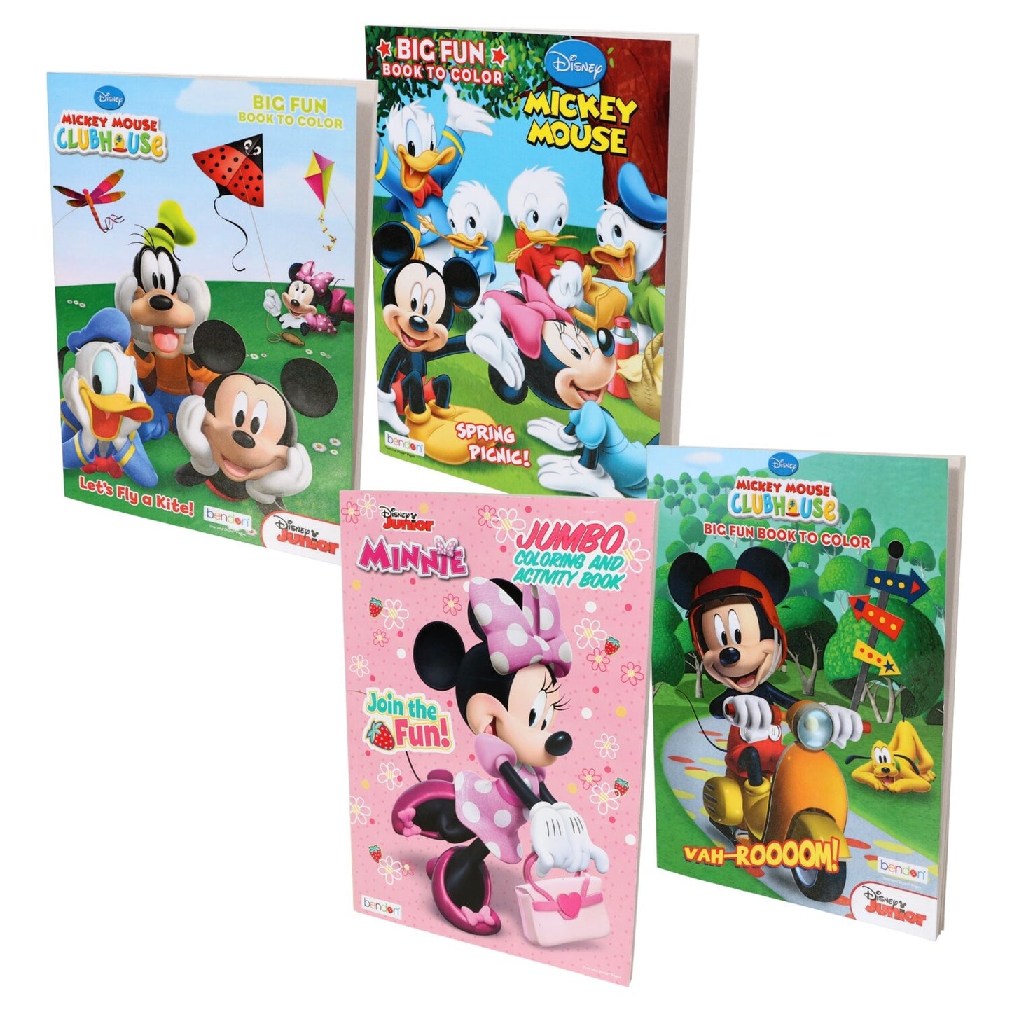 Disney Big Fun Coloring and Activity Books, 96 Pages (Pack of 20)