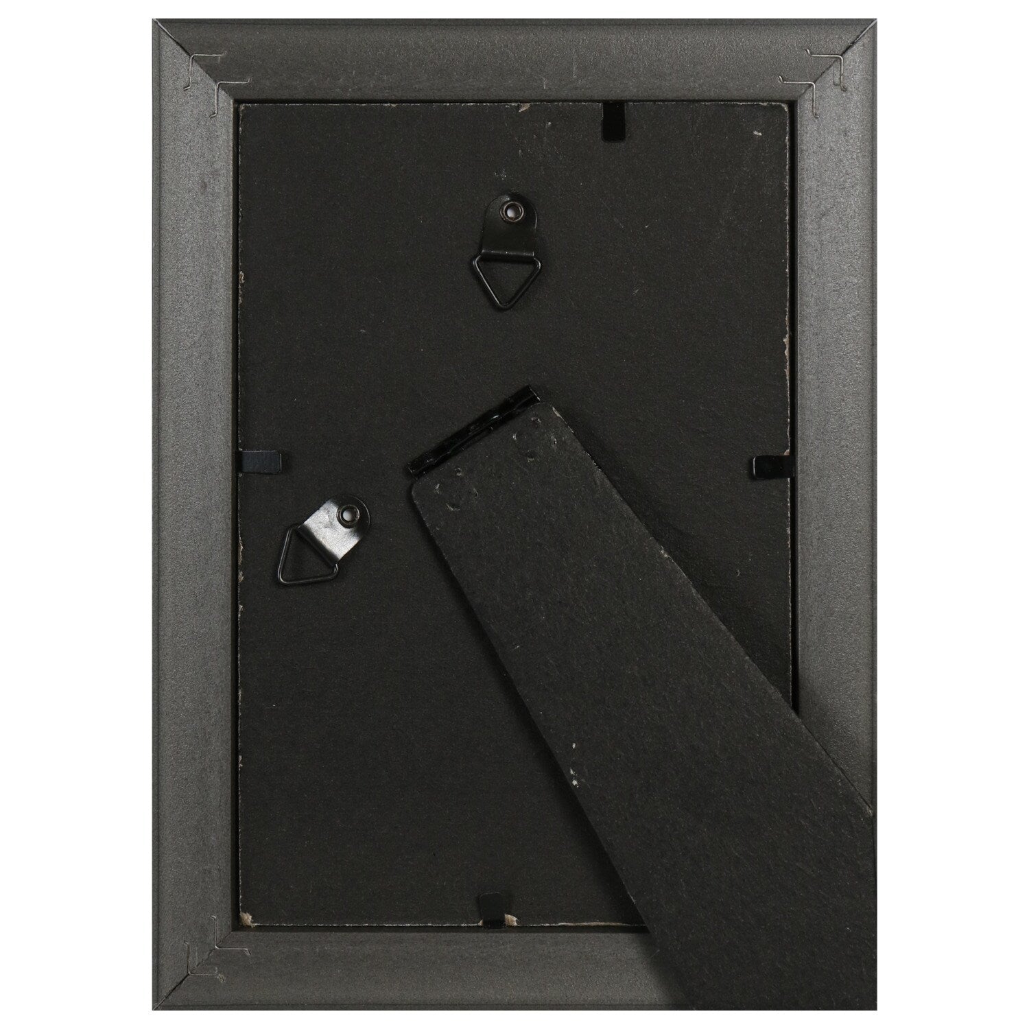 Special Grooved Black Plastic Photo Frames, 4x6" (Pack of 15)