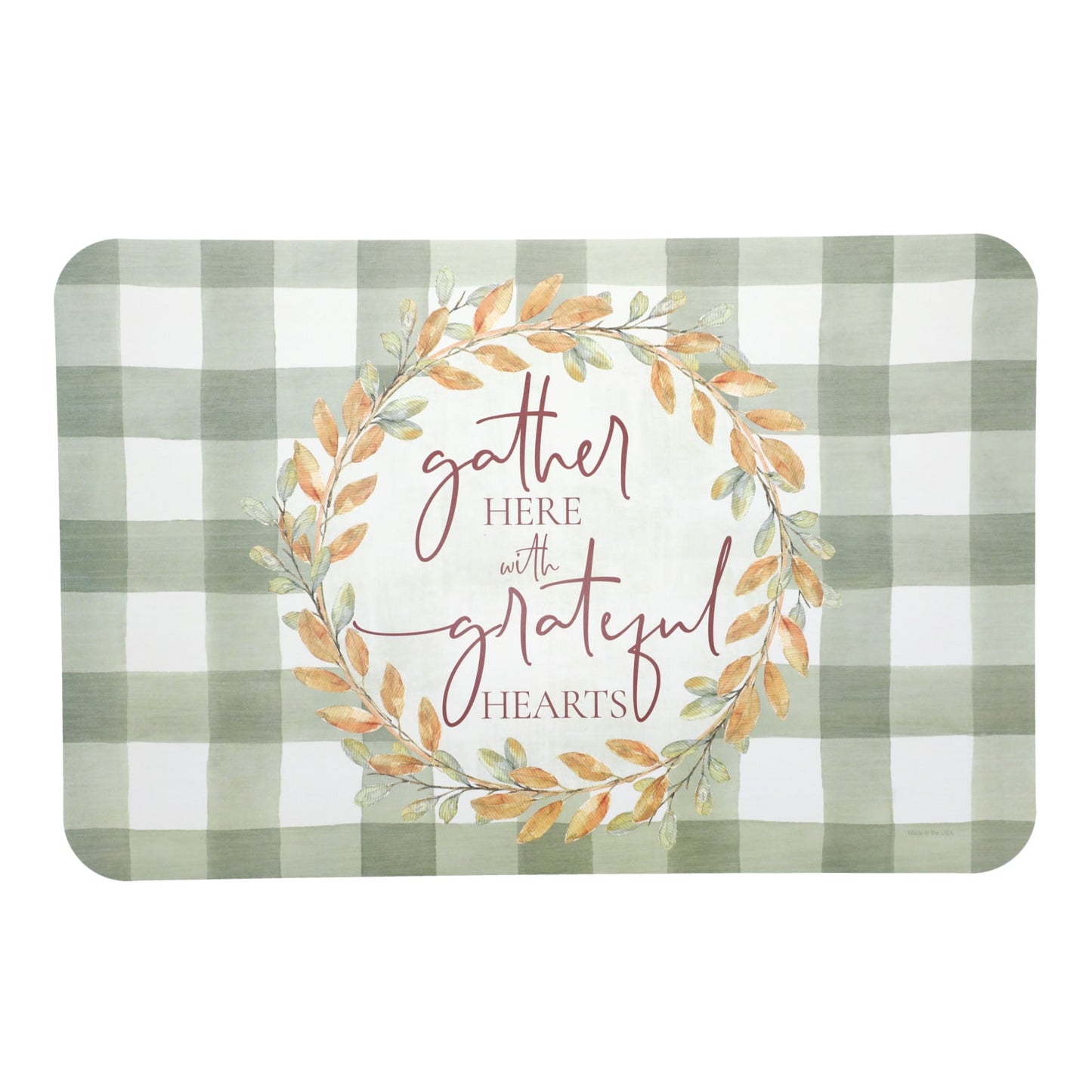 Grateful Hearts Themed Placemats, 11.25x17.125-in. (Pack of 18)