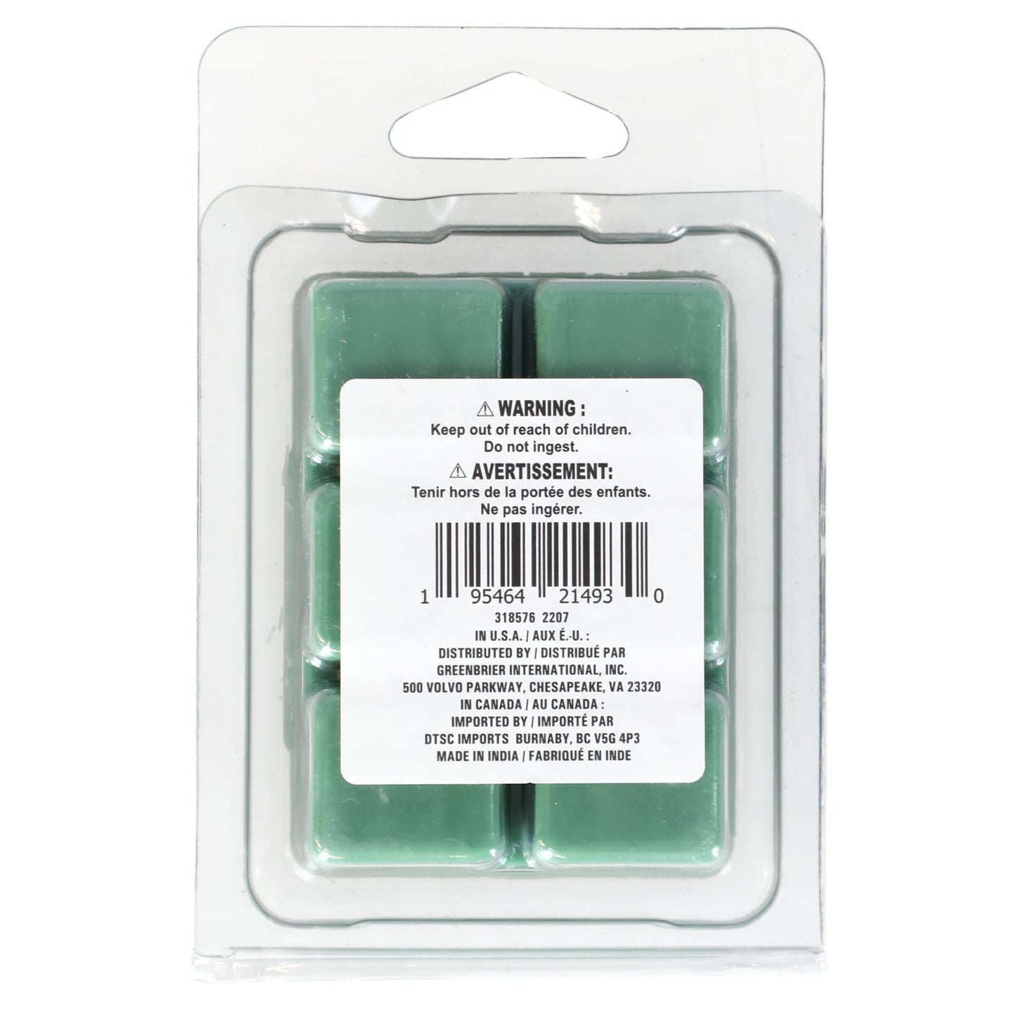 Luminessence Eucalyptus Wax Melts, 2.5-oz. (Pack of 24)