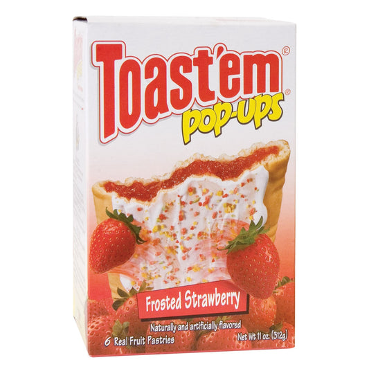 Frosted Strawberry Toast'em Pop-Ups, 6-ct. Boxes (Pack of 12)