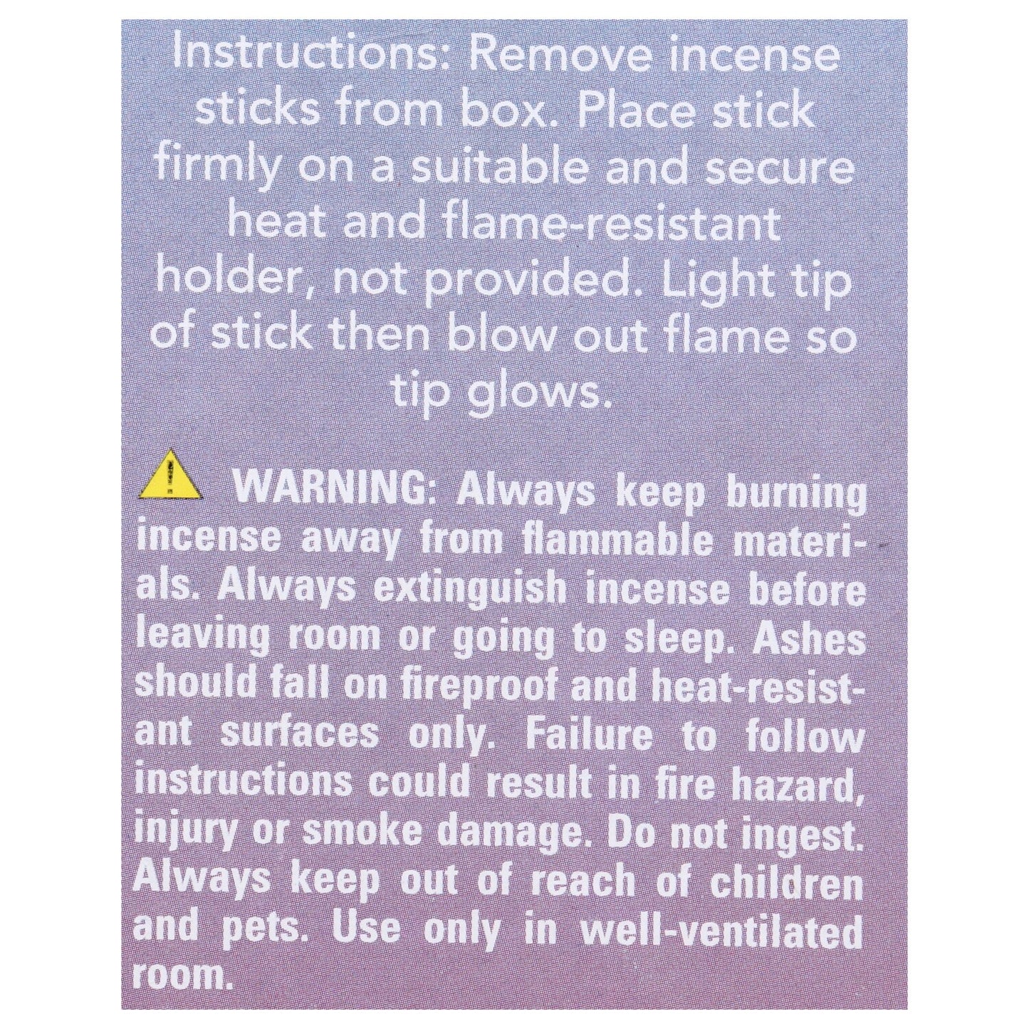 Aromatherapy Lemongrass Incense Sticks, 40-ct. Packs (Pack of 12)