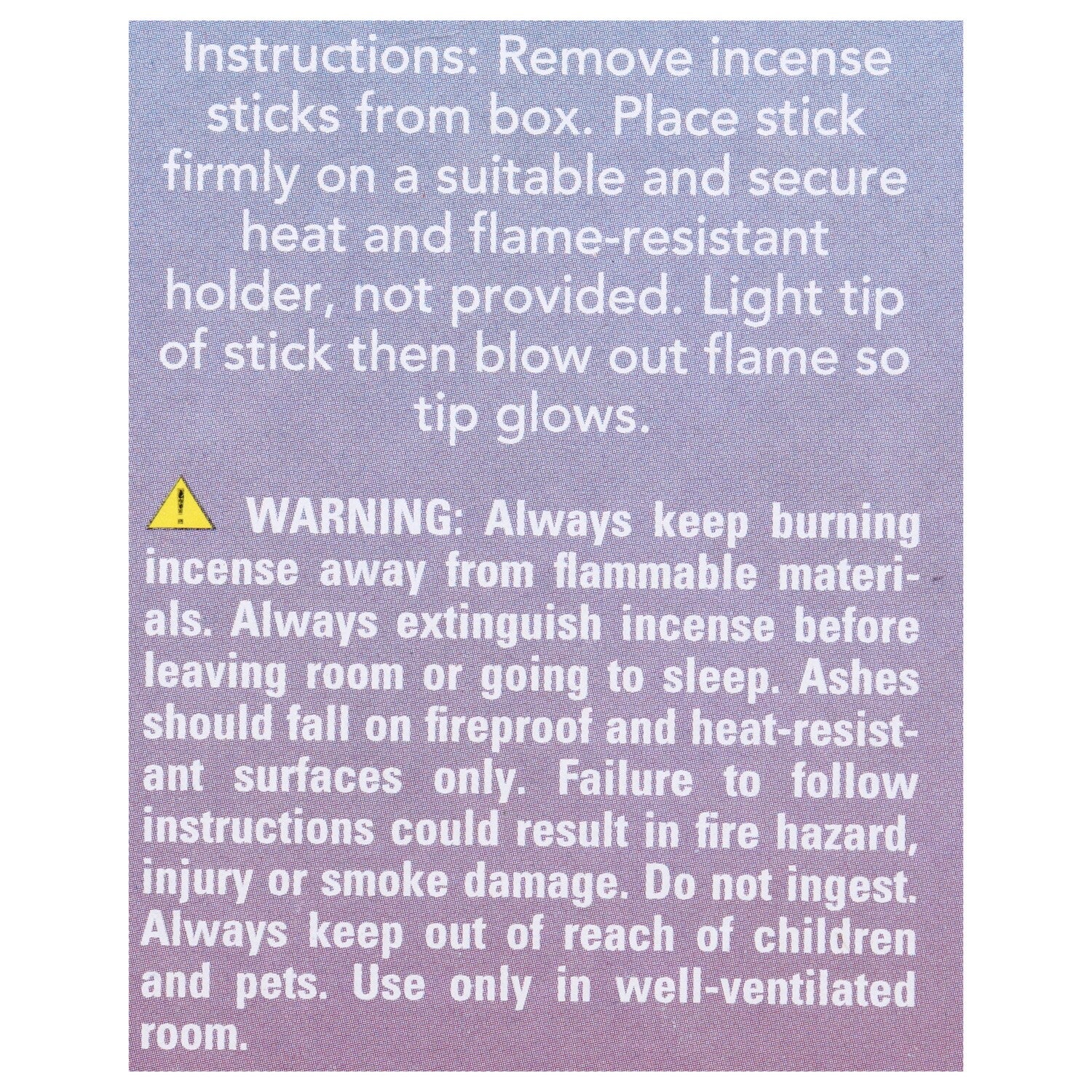 Aromatherapy Lemongrass Incense Sticks, 40-ct. Packs (Pack of 12)