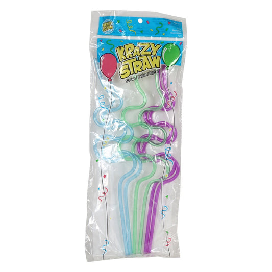 Krazy Straws, 6-ct. Bags (Pack of 36)