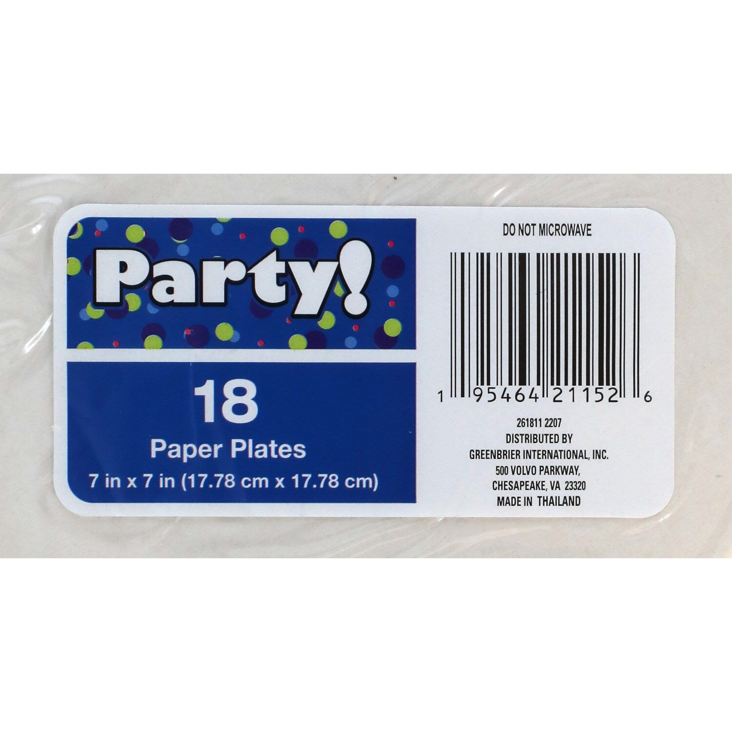 Farmhouse Floral Party 7-in. Round Paper Plates, 20-ct. Packs (Pack of 12)