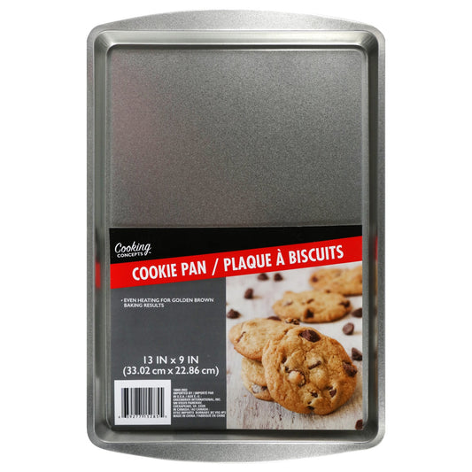 Cooking Concepts Steel Cookie Pans, 9x13-in. (Pack of 4)