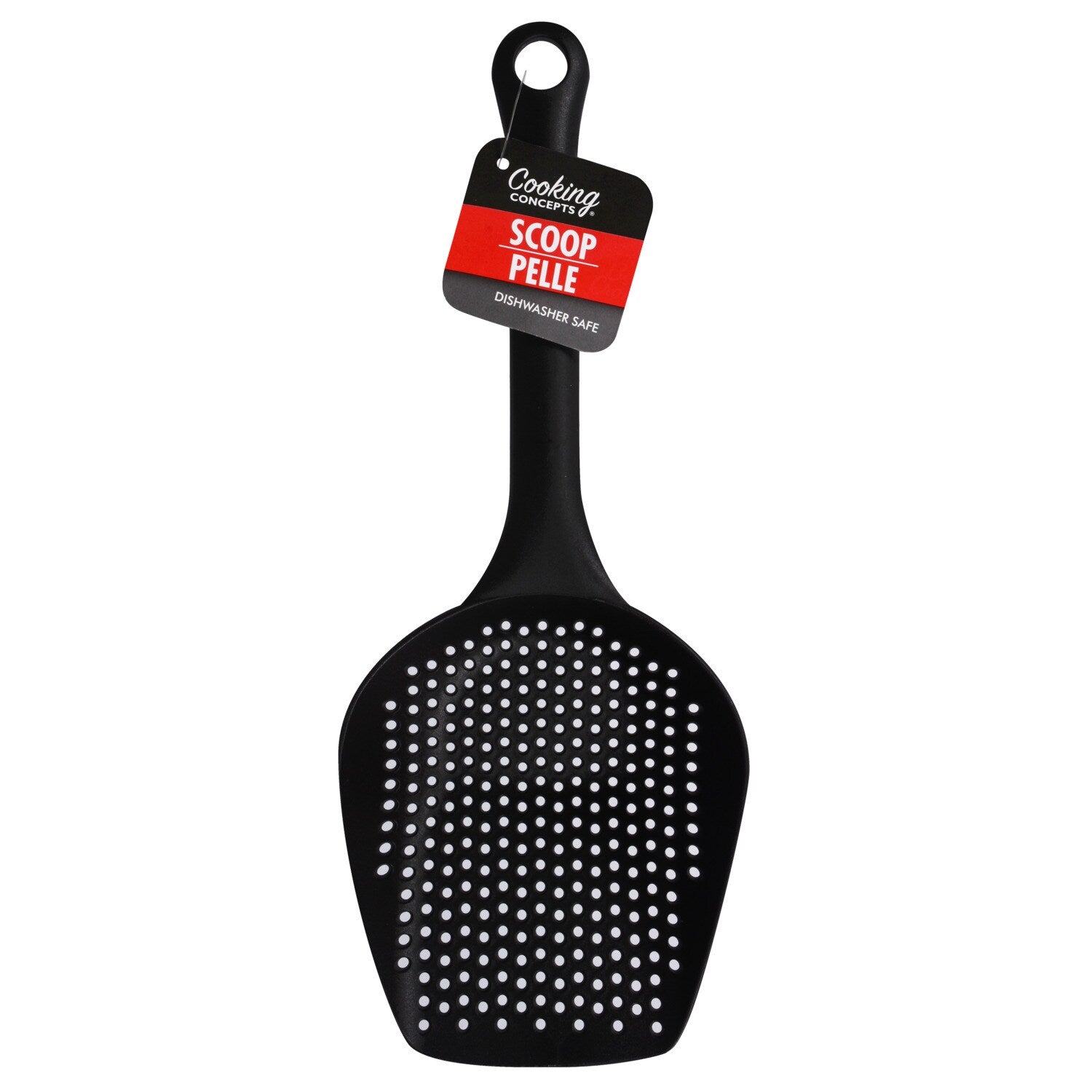 Cooking Concepts Plastic Kitchen Scoop with Strainer Holes, 14 in. (Pack of 24)